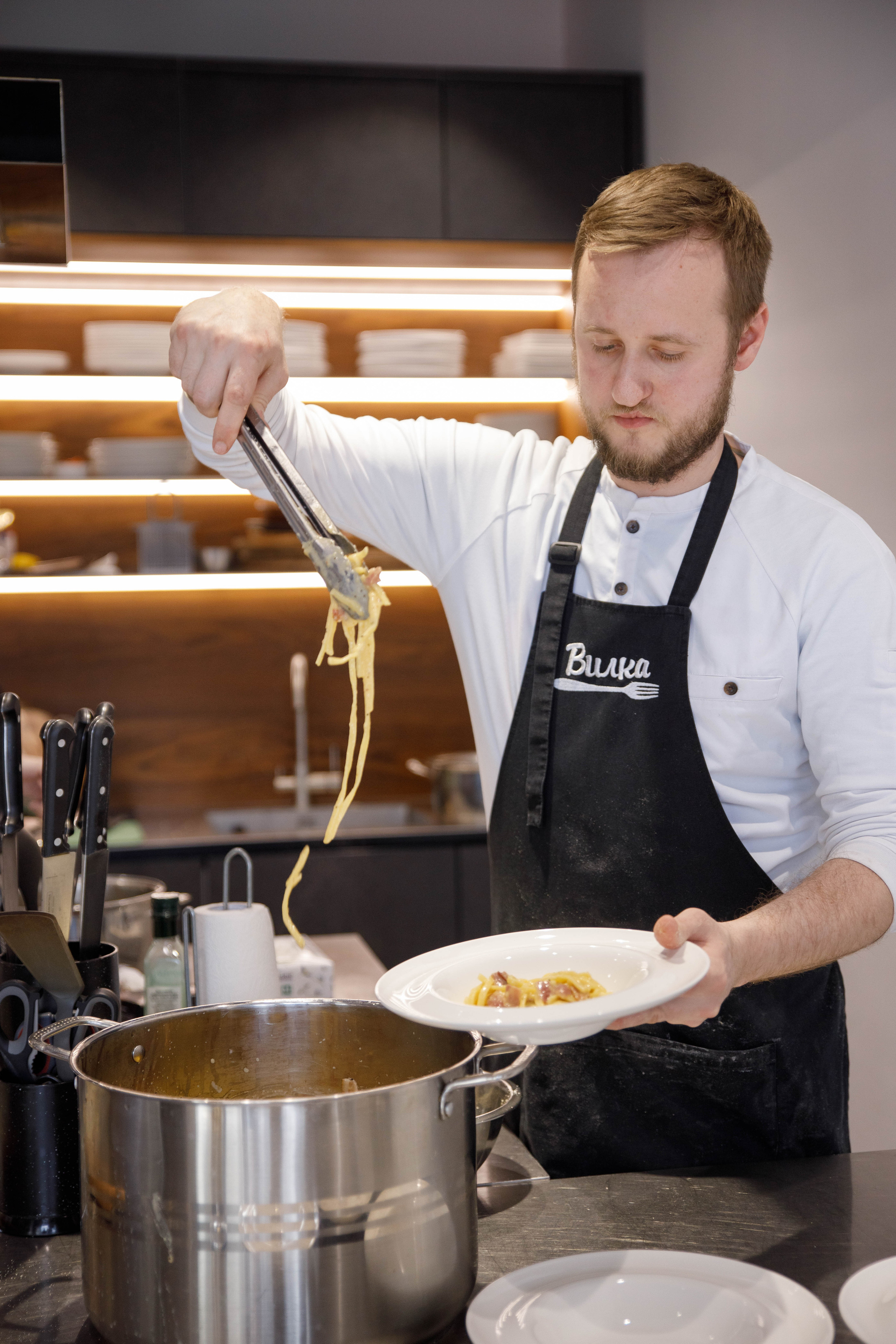 ДР Оксаны. Вилка Кулинарная студия. Фотограф Андрей Баксов