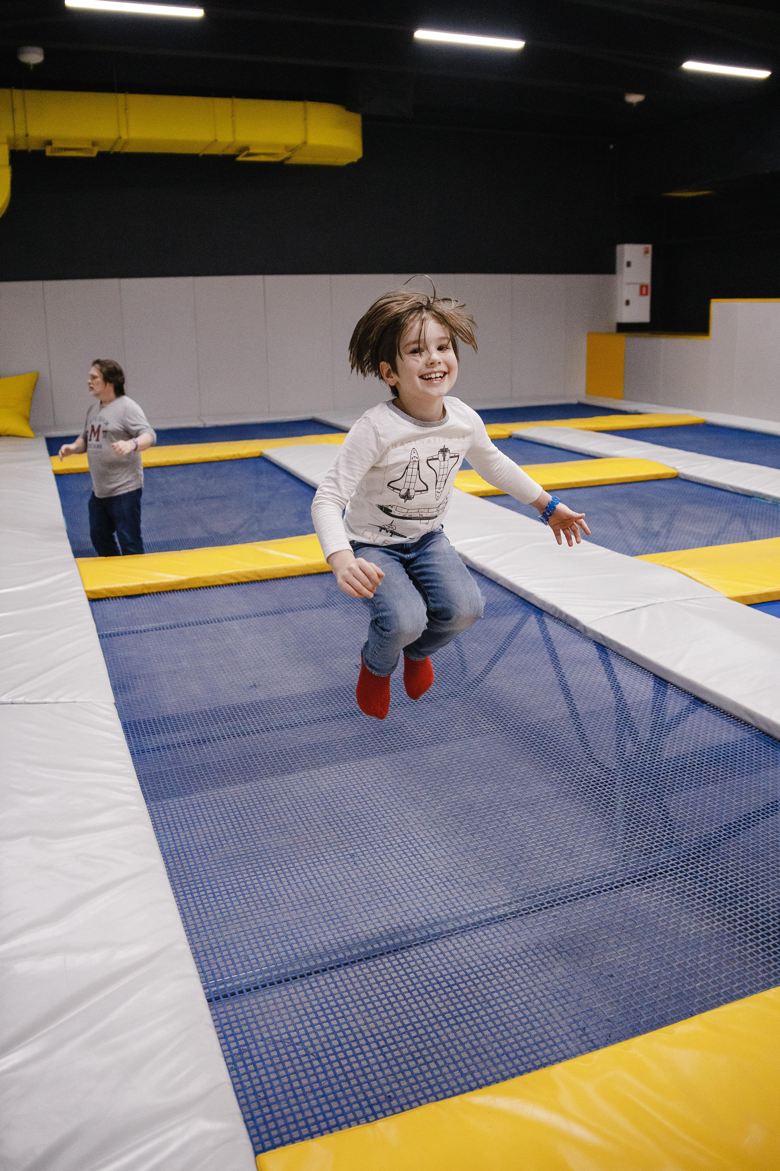 ДР Ильи. Fly zone. Батутный центр. Фотограф Андрей Баксов