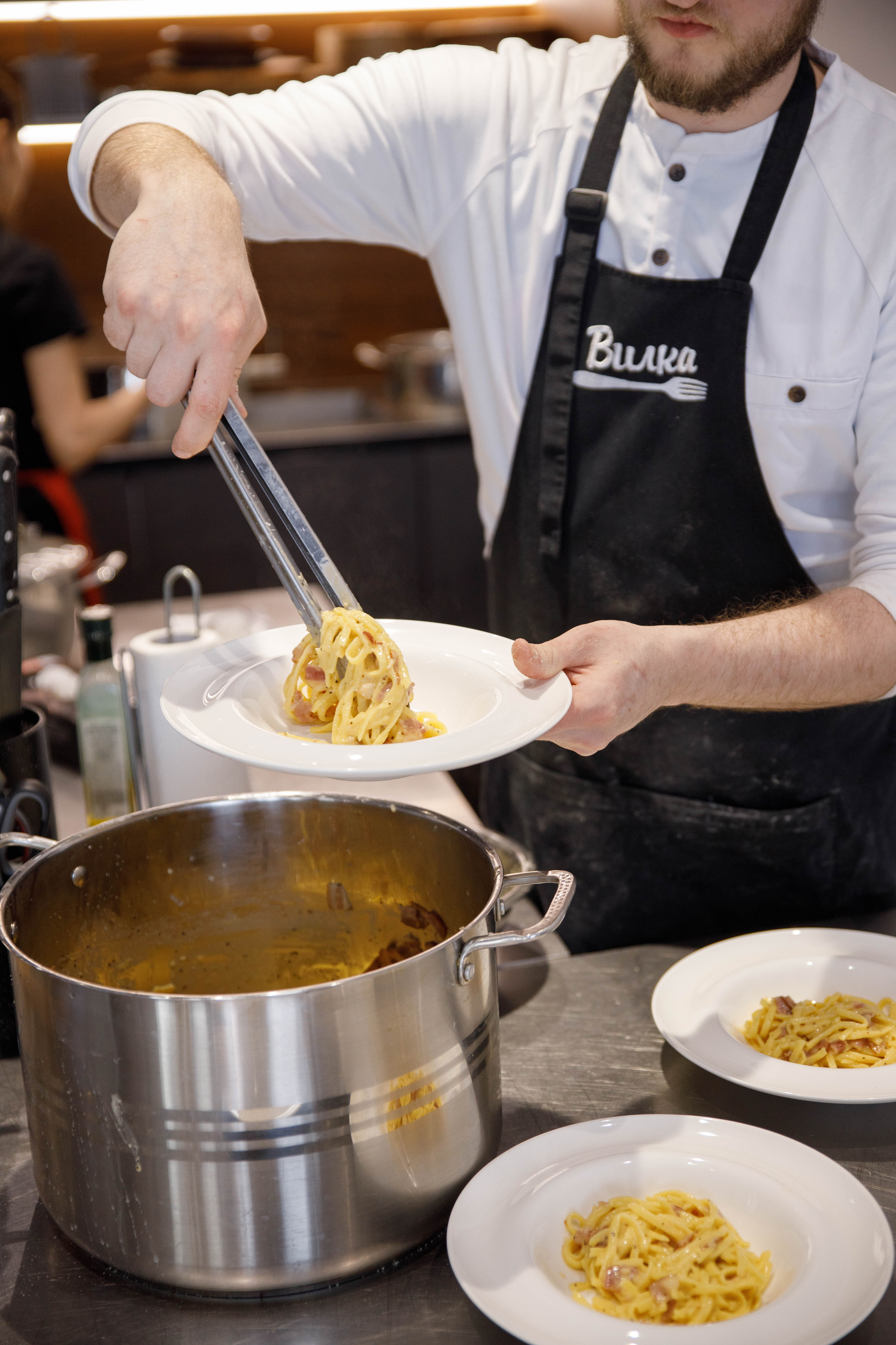 ДР Оксаны. Вилка Кулинарная студия. Фотограф Андрей Баксов