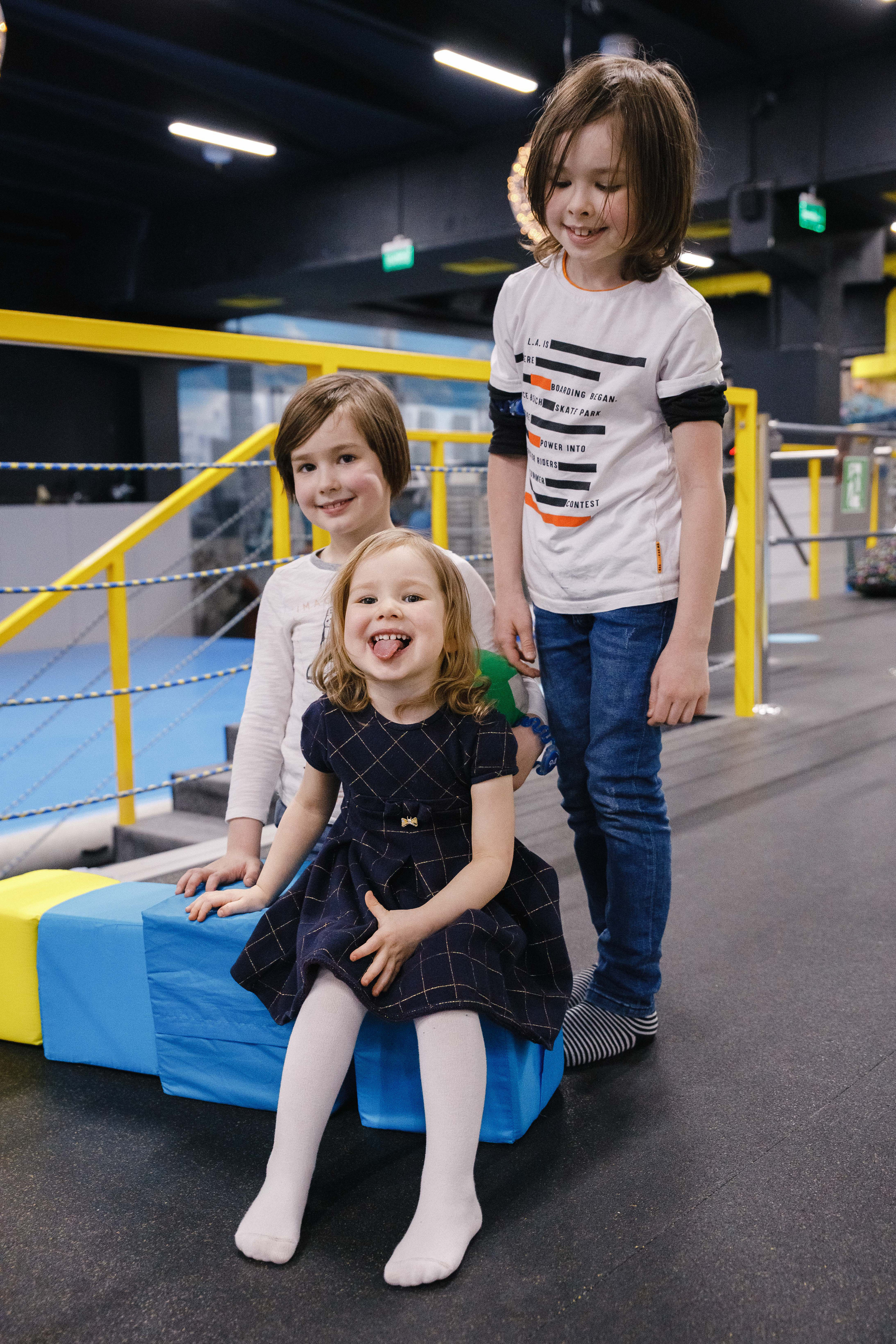 ДР Ильи. Fly zone. Батутный центр. Фотограф Андрей Баксов