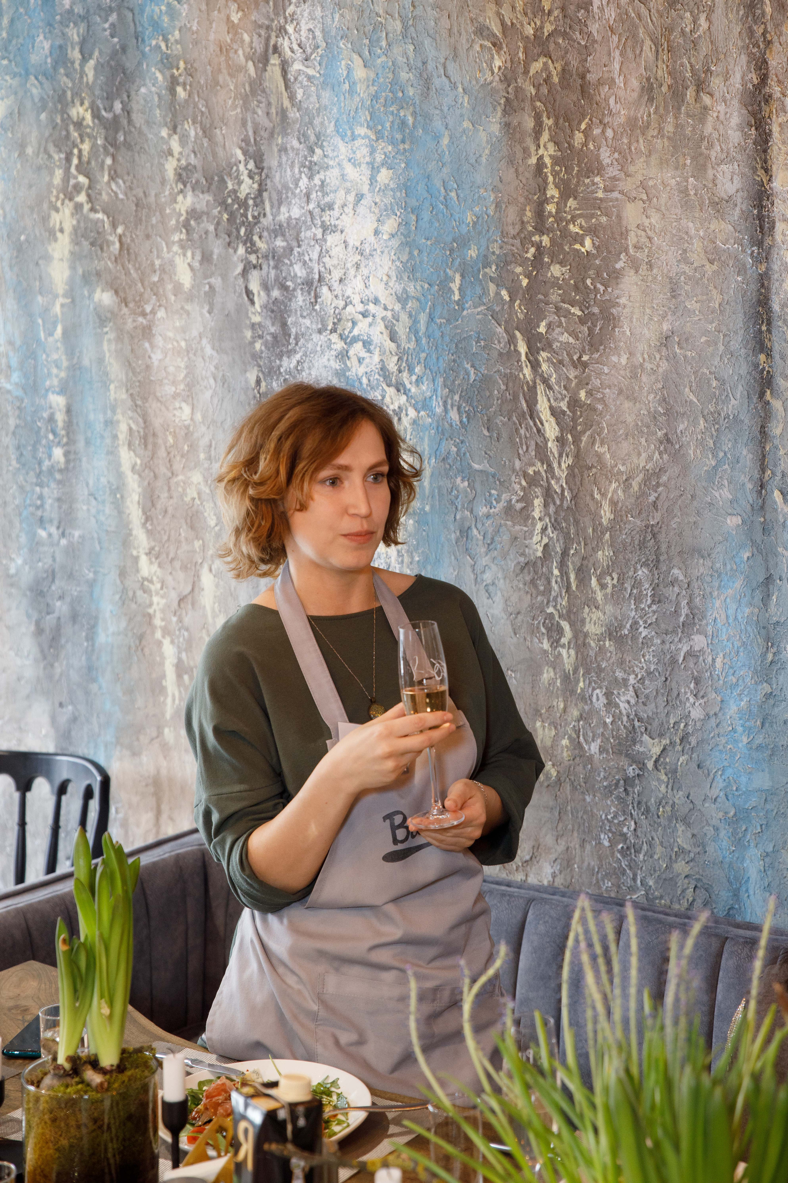 ДР Оксаны. Вилка Кулинарная студия. Фотограф Андрей Баксов