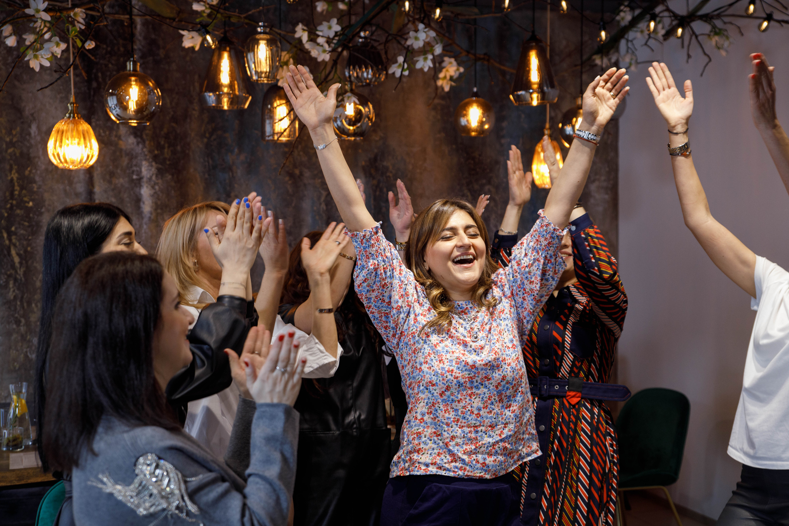 ДР Оксаны. Вилка Кулинарная студия. Фотограф Андрей Баксов