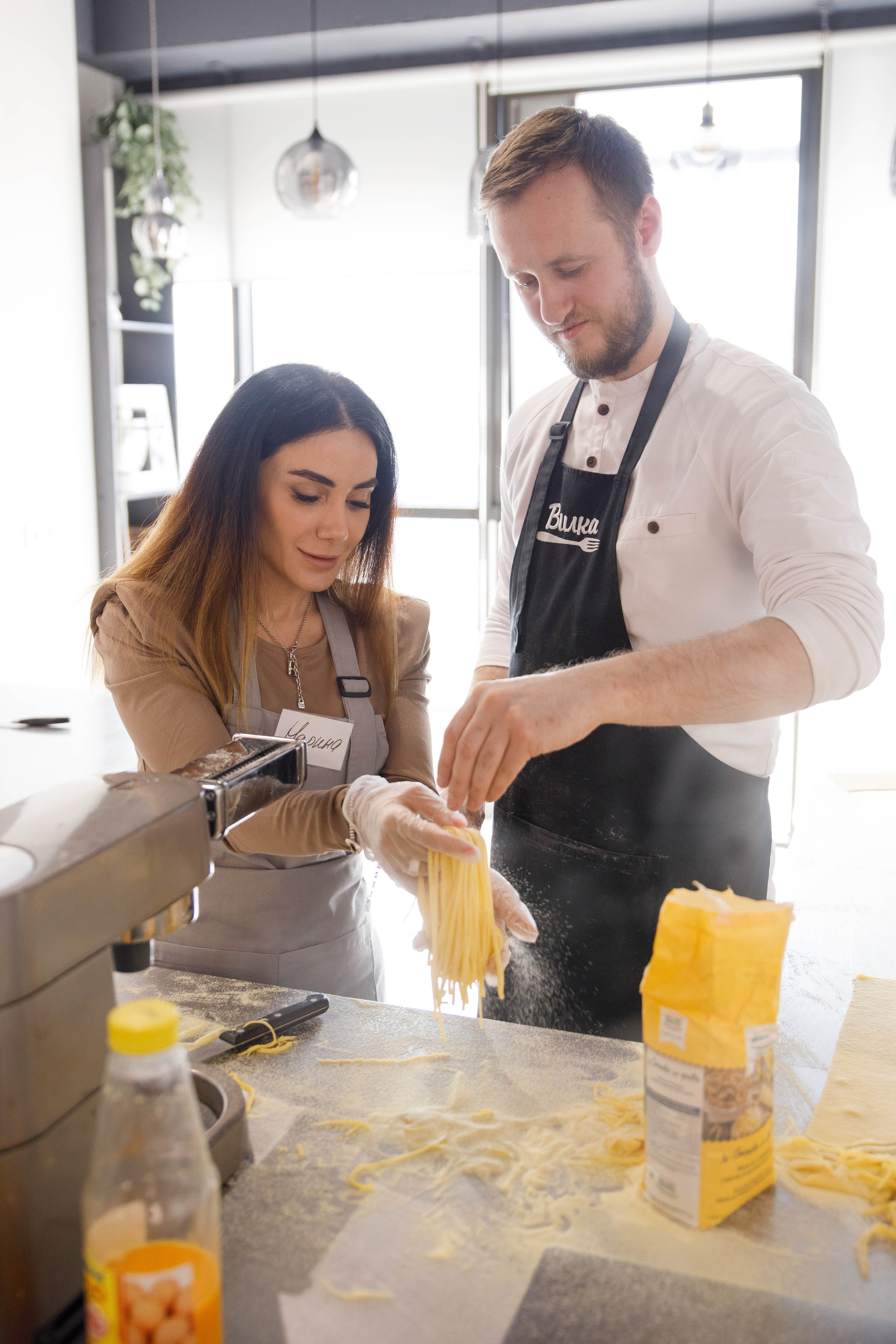 ДР Оксаны. Вилка Кулинарная студия. Фотограф Андрей Баксов
