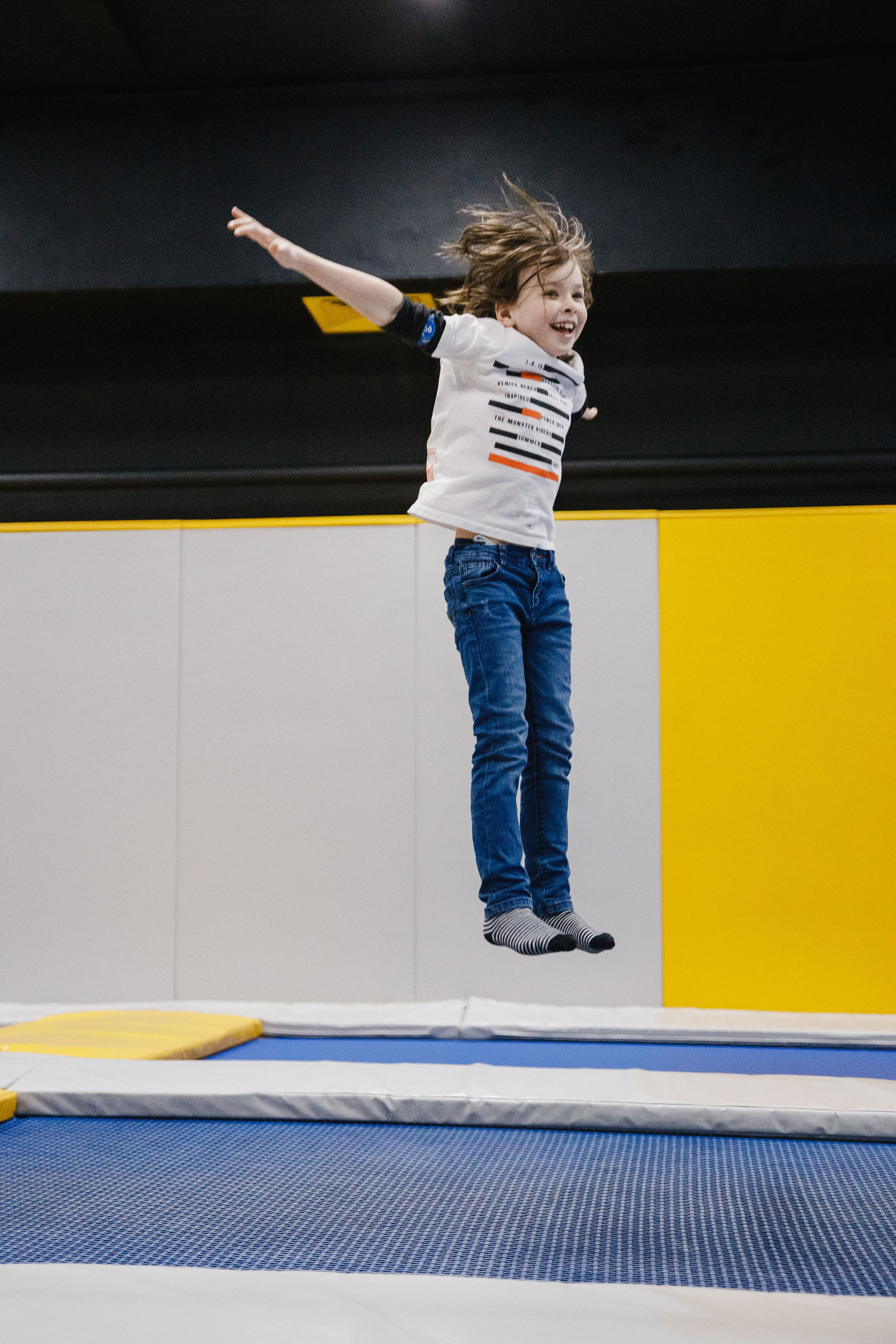 ДР Ильи. Fly zone. Батутный центр. Фотограф Андрей Баксов