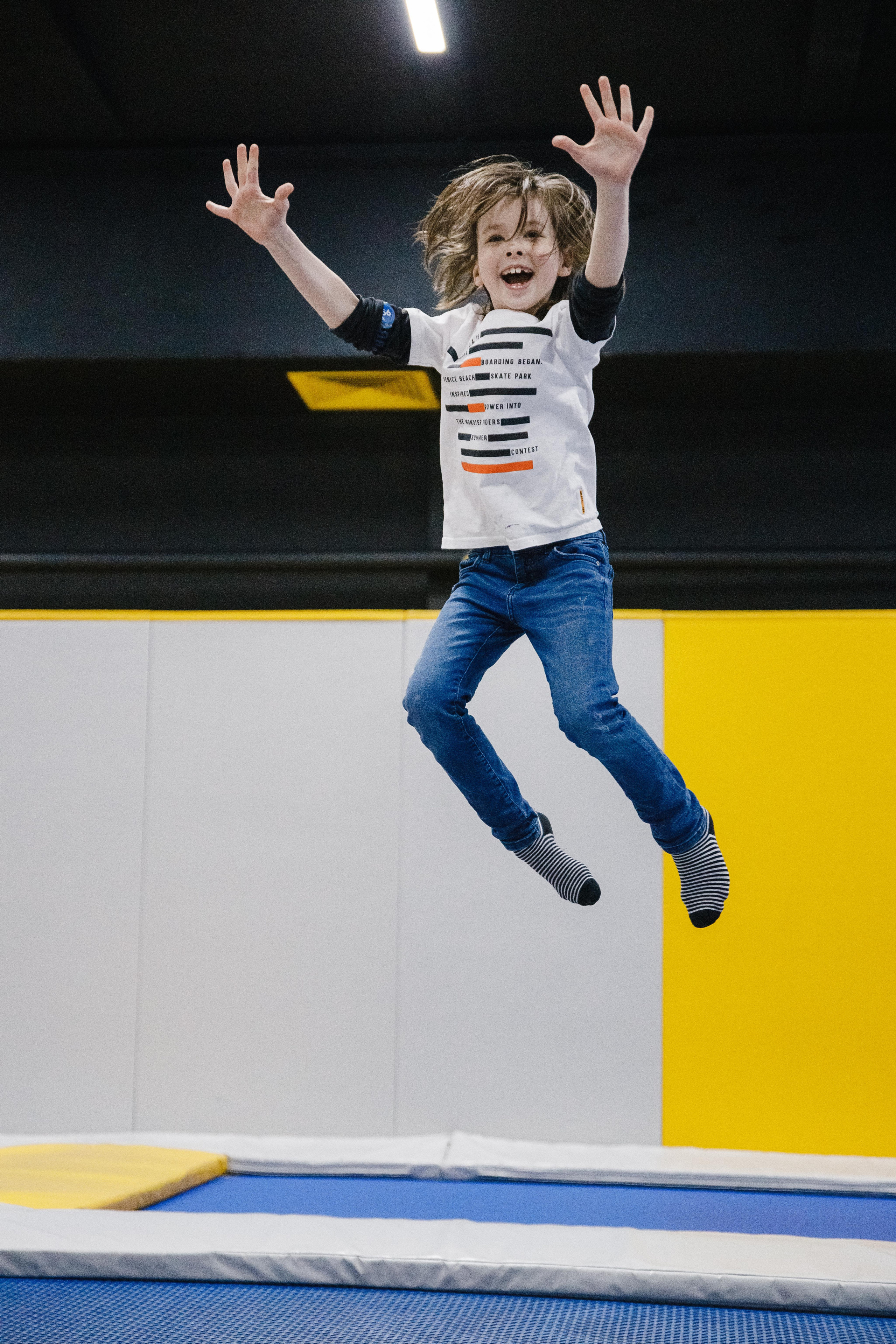 ДР Ильи. Fly zone. Батутный центр. Фотограф Андрей Баксов