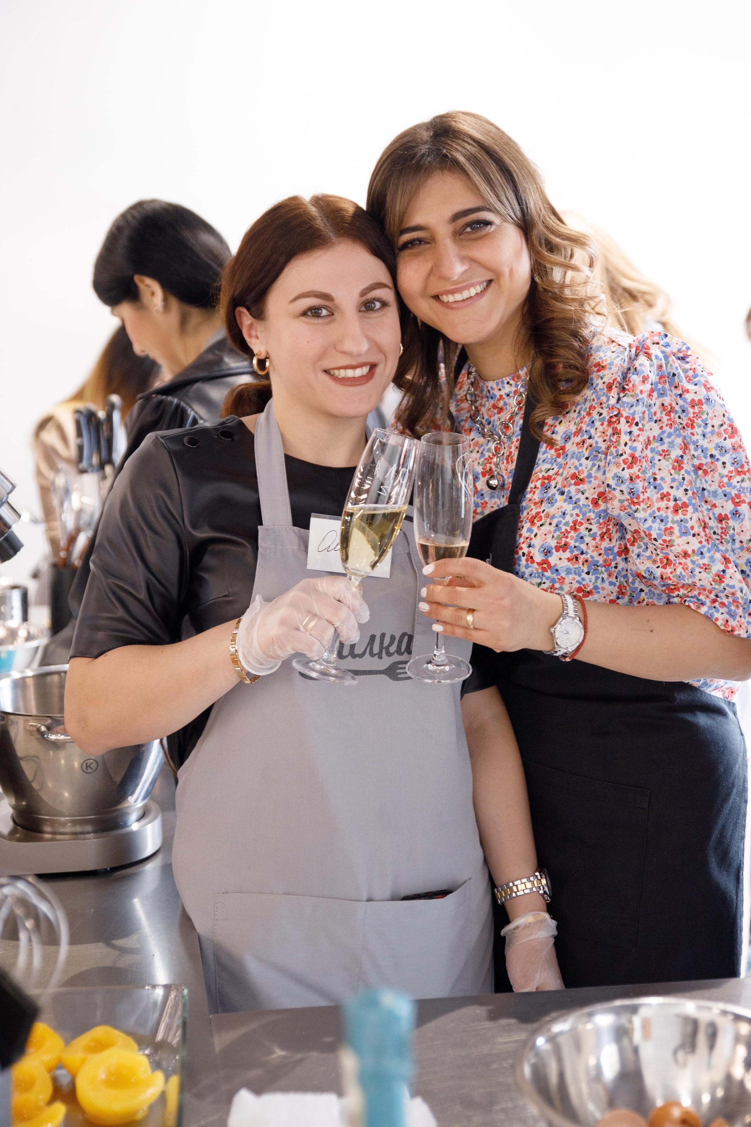 ДР Оксаны. Вилка Кулинарная студия. Фотограф Андрей Баксов