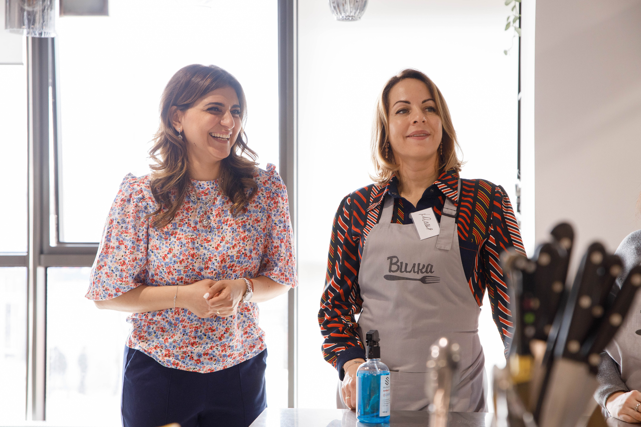 ДР Оксаны. Вилка Кулинарная студия. Фотограф Андрей Баксов