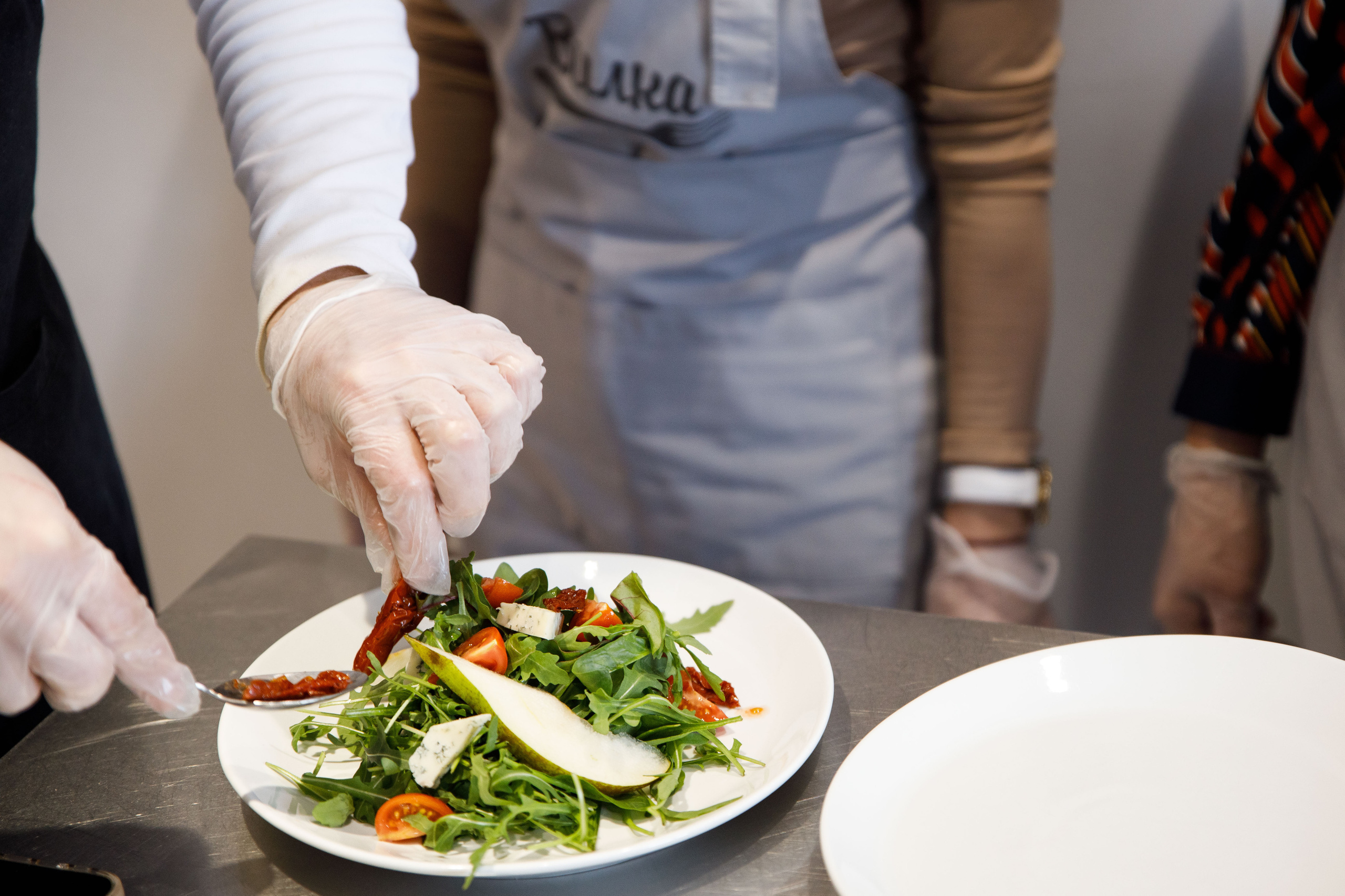 ДР Оксаны. Вилка Кулинарная студия. Фотограф Андрей Баксов