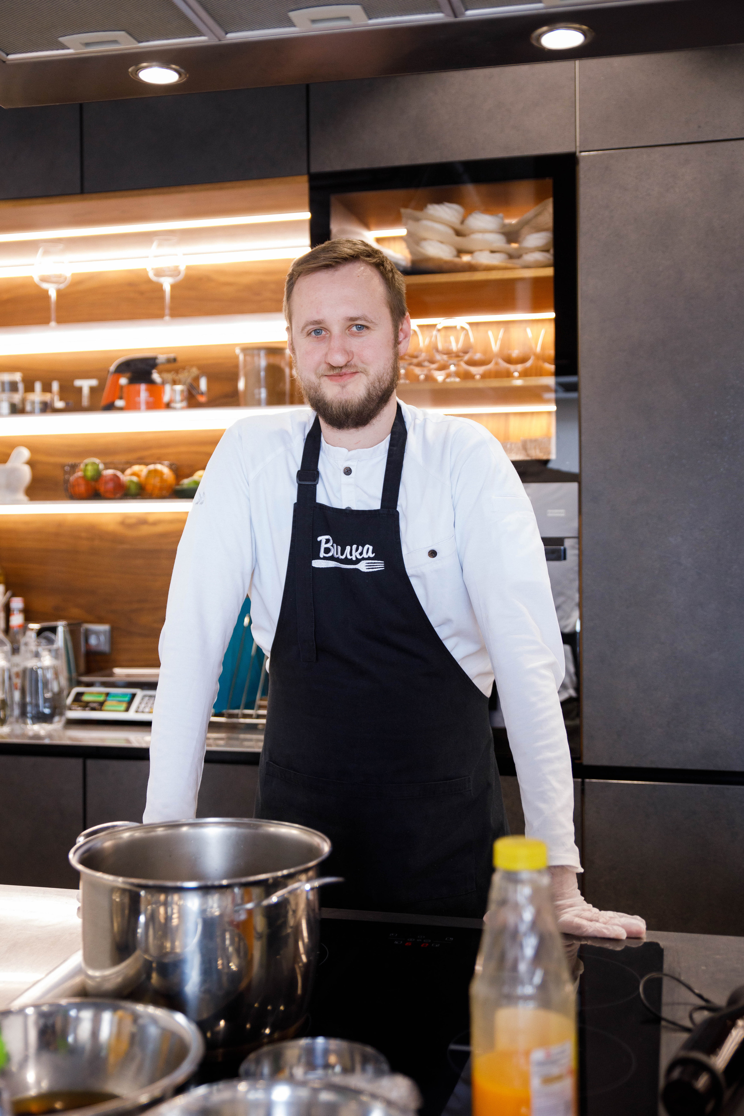 ДР Оксаны. Вилка Кулинарная студия. Фотограф Андрей Баксов