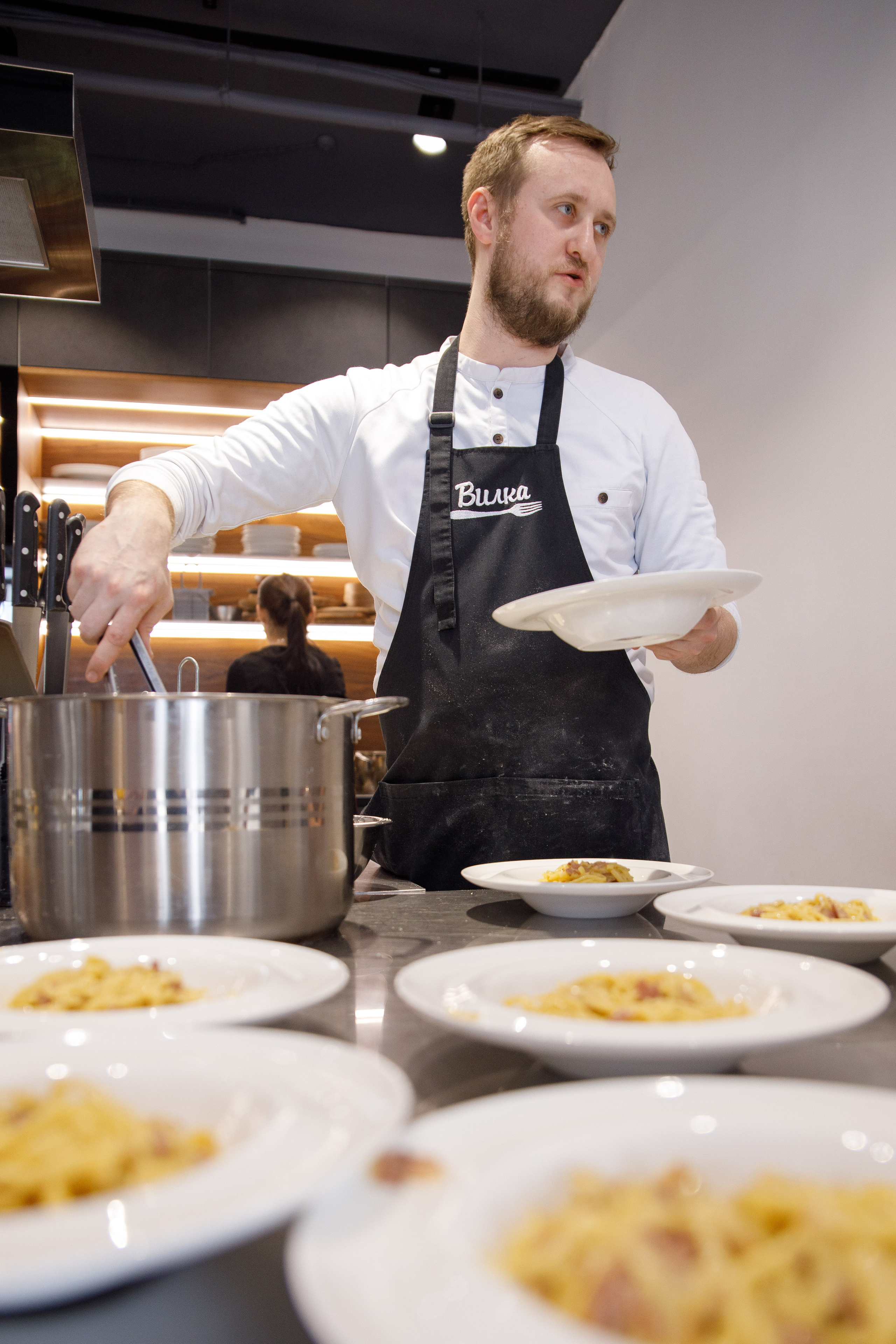 ДР Оксаны. Вилка Кулинарная студия. Фотограф Андрей Баксов
