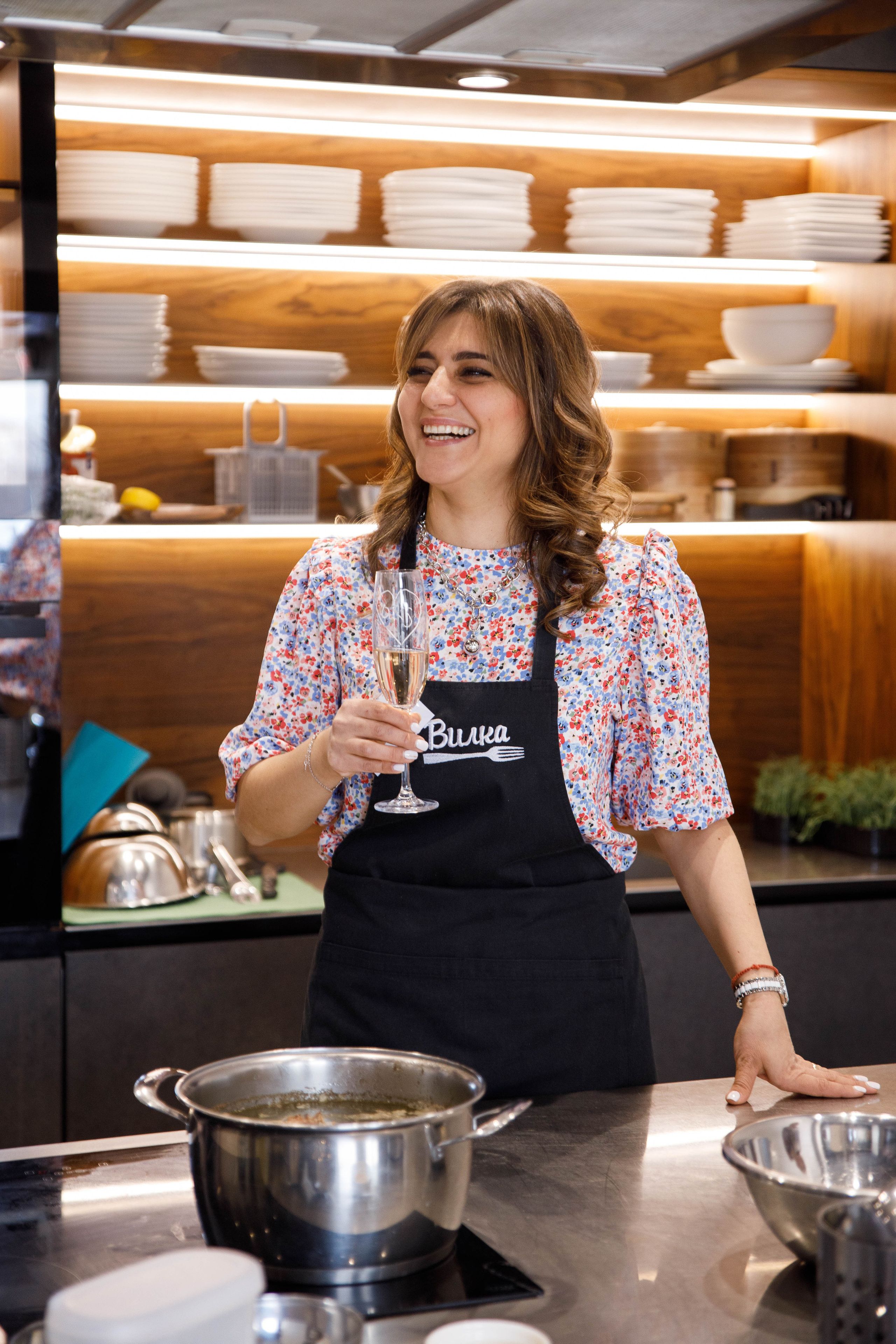 ДР Оксаны. Вилка Кулинарная студия. Фотограф Андрей Баксов