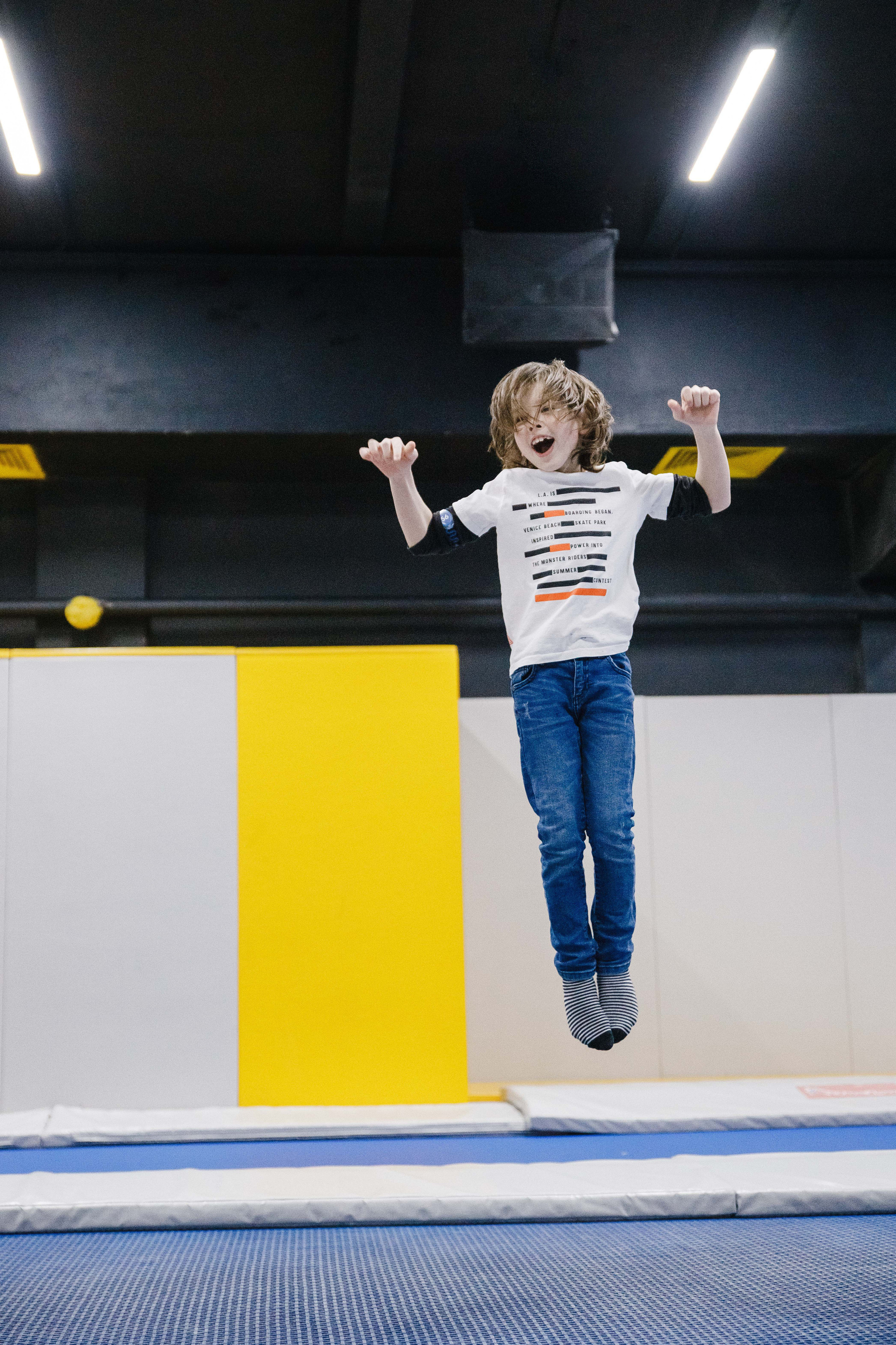 ДР Ильи. Fly zone. Батутный центр. Фотограф Андрей Баксов