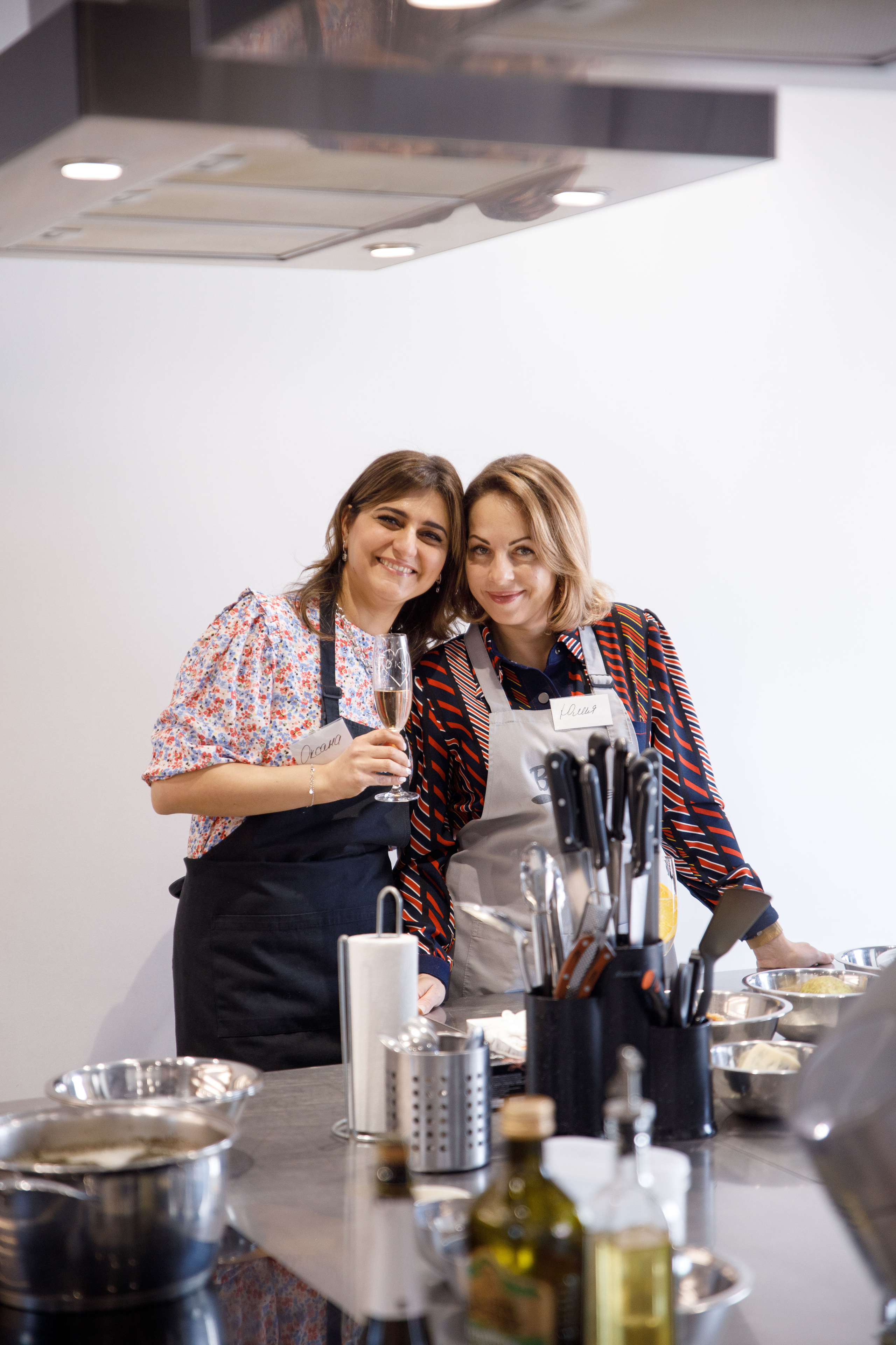 ДР Оксаны. Вилка Кулинарная студия. Фотограф Андрей Баксов