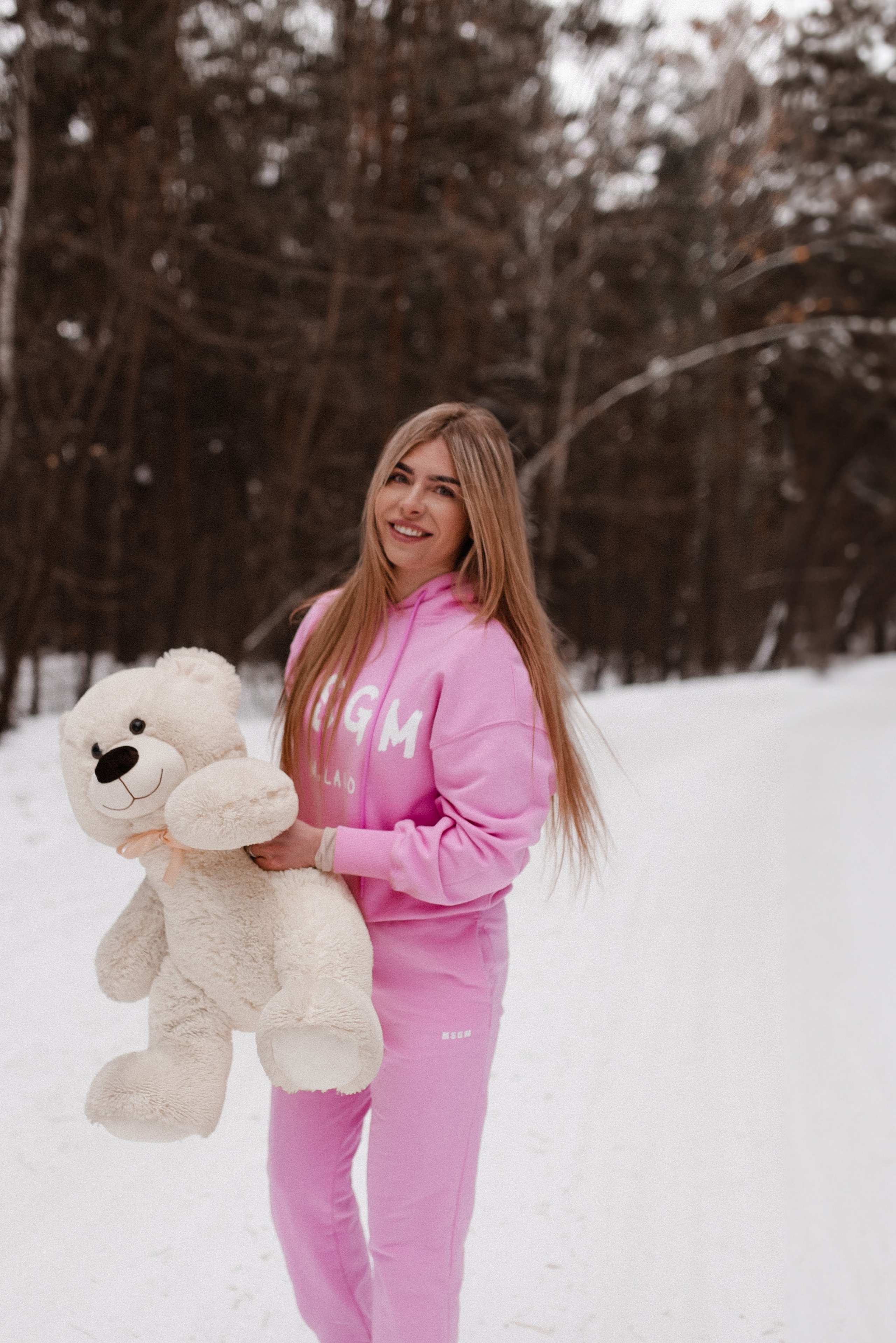 Зимняя съемка Ольги. Фотограф в Новосибирске Анастасия Курто