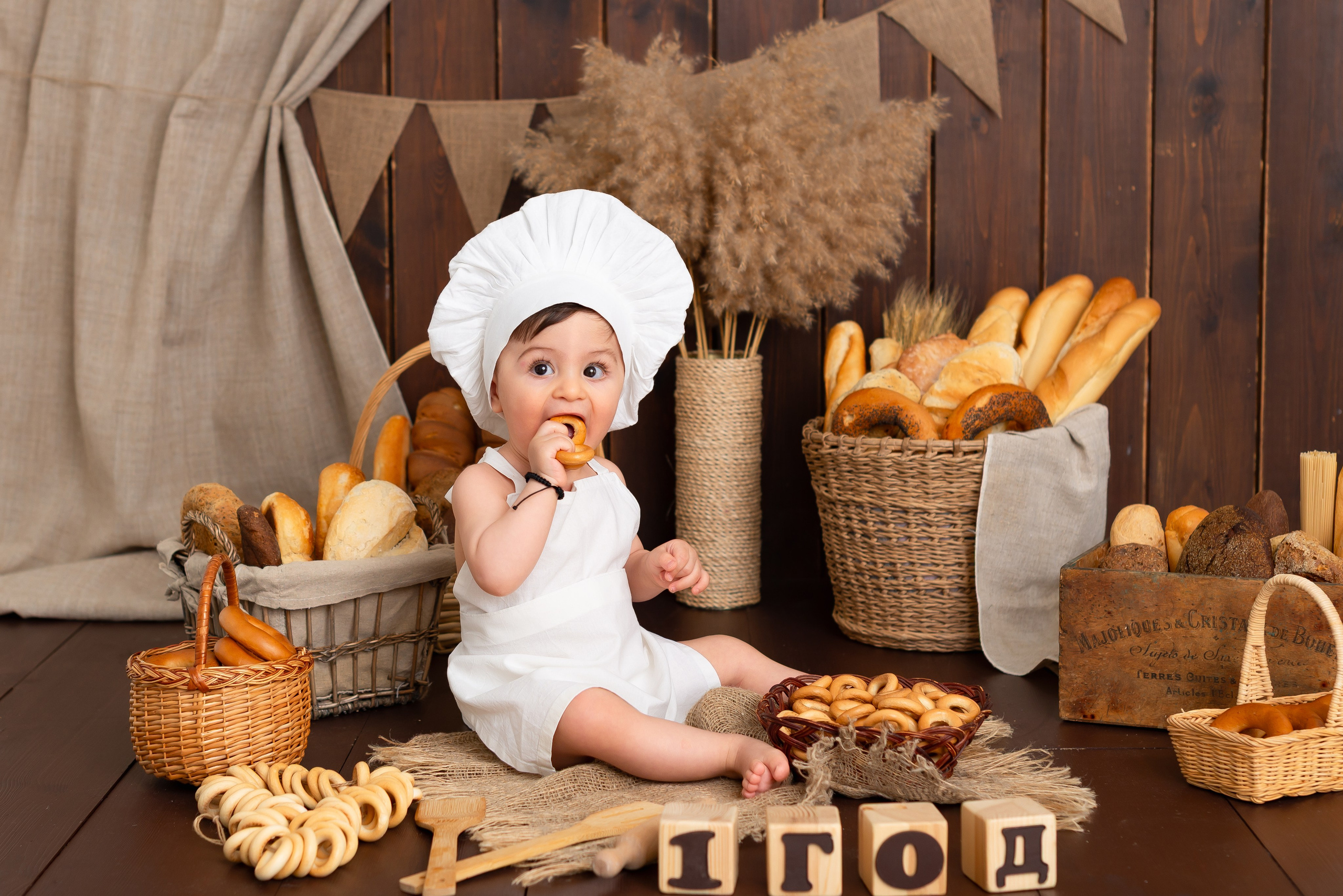 Годик пакет «Премиум». Детская фотостудия «Мандаринка» | Детский фотограф Краснодар