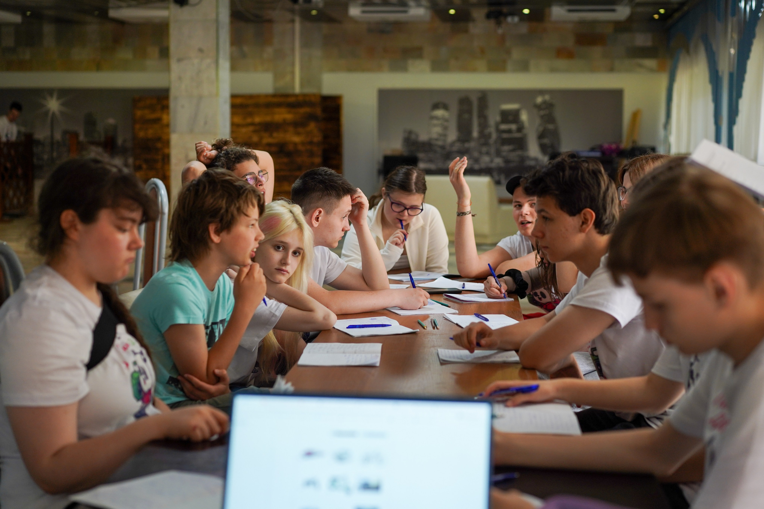 ЯЗЫКОВОЙ ЛАГЕРЬ YES. Фотограф Наталья Погодина в г. Обнинске