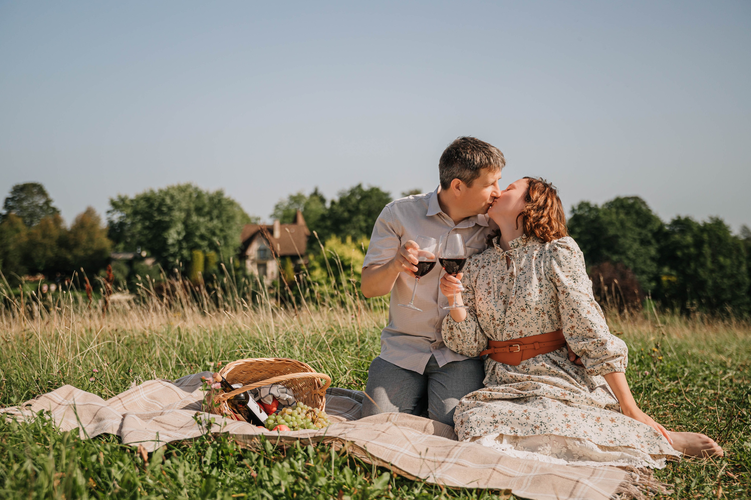 Виталий и Анастасия. Усадьба Ореховно. Фотограф Дарья Маташкова