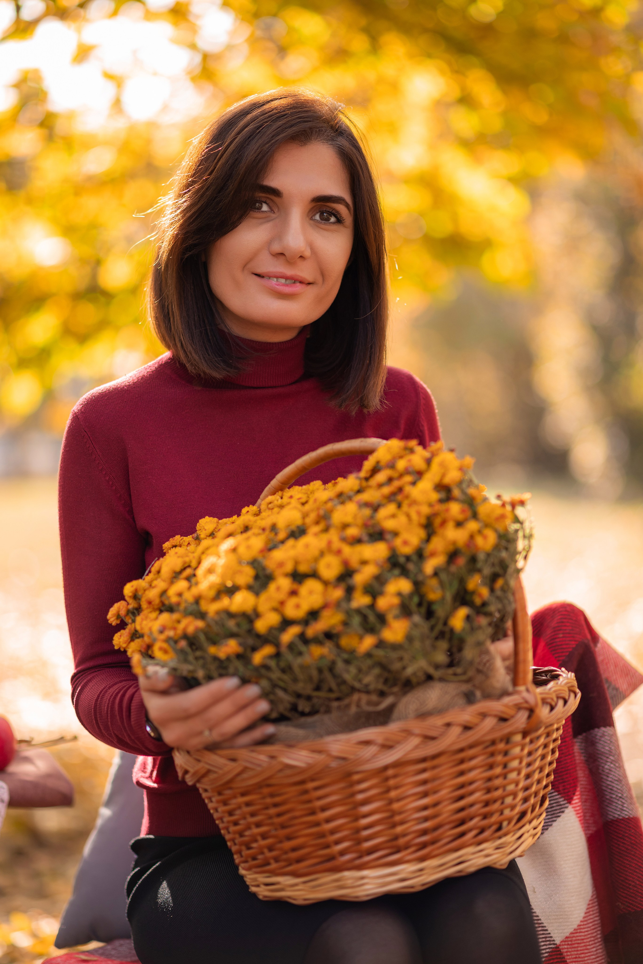 Осенние съемки на улице. Семейный фотограф в Краснодаре