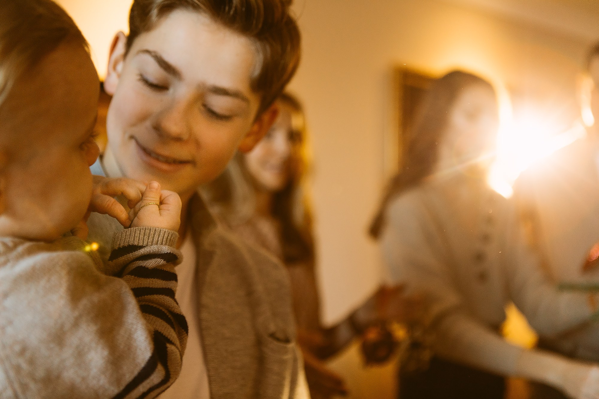 Новогодняя фотосессия дома. Семейный фотограф Маша Тимофеева | Москва