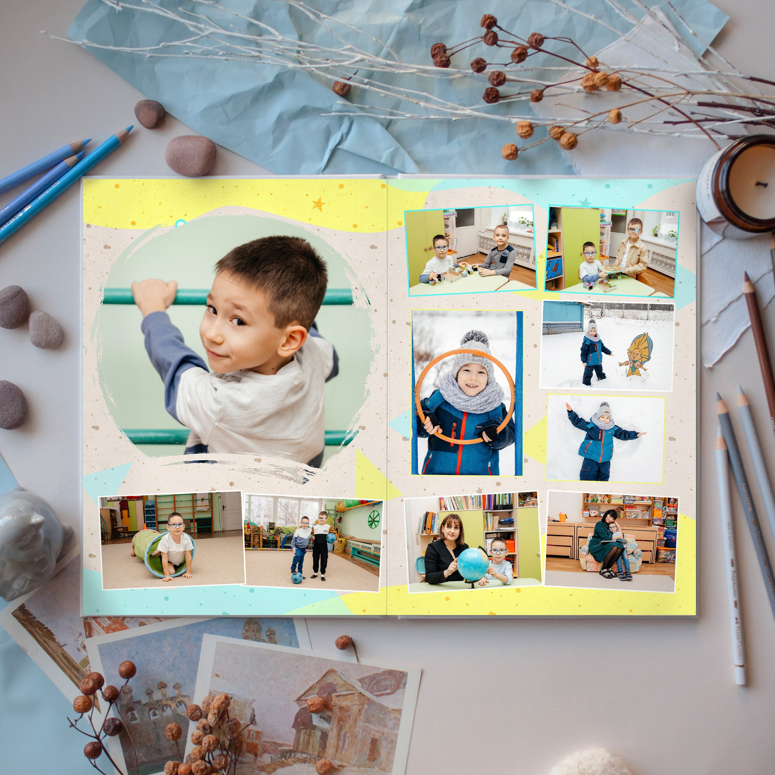 Альбомы для детского сада. Выпускные фотоальбомы в Казани