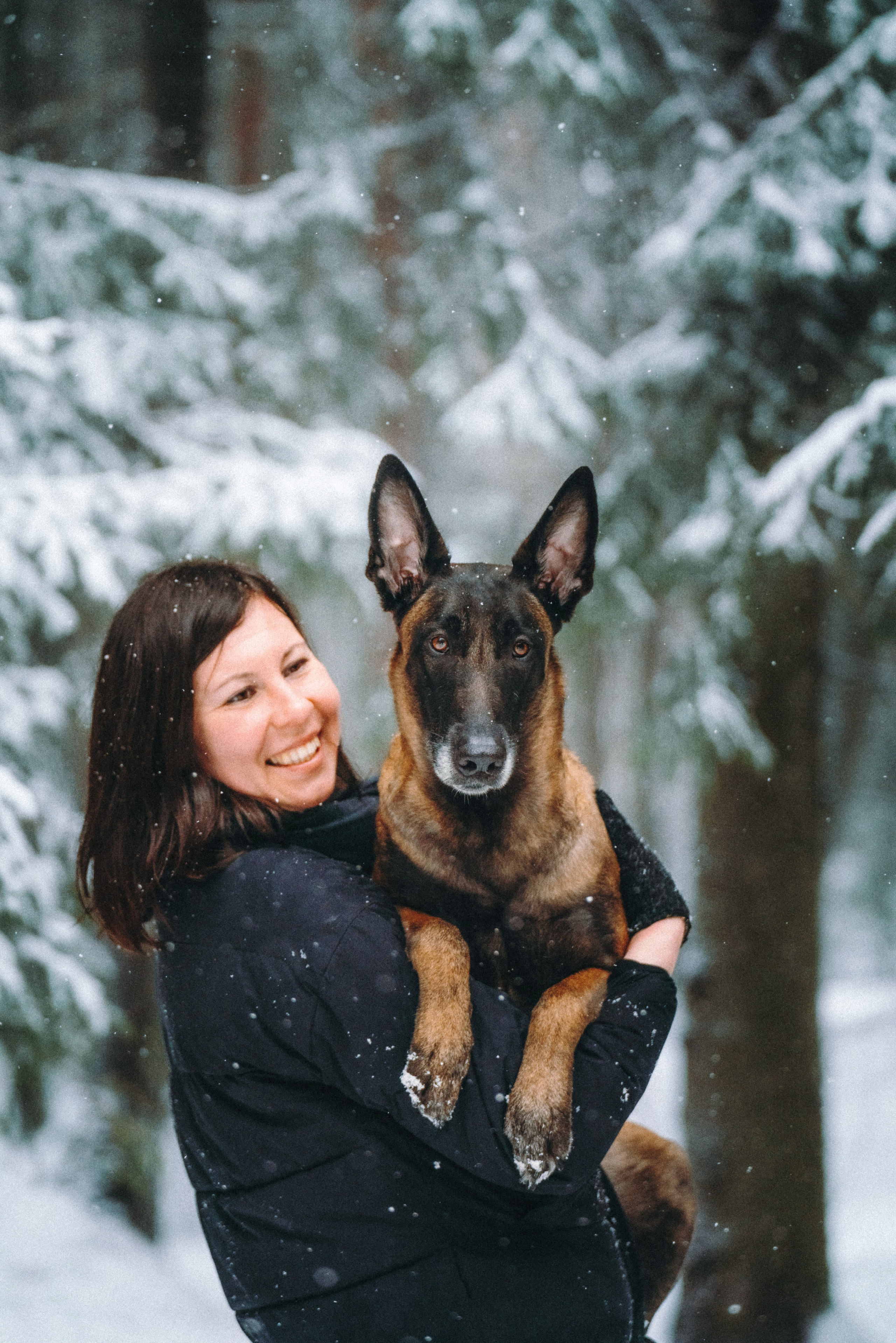 Оля, Делфи, Жара, Вита и Гранд. Фотограф анималист Осипчикова Мария