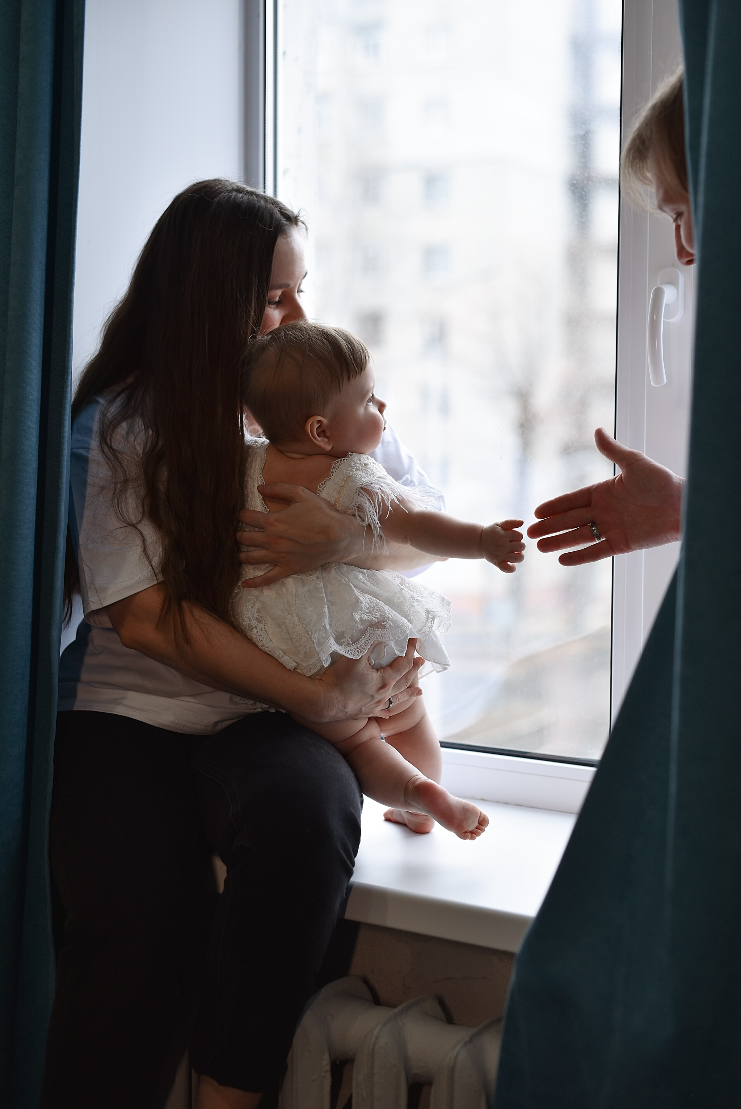 Домашняя съемка для Полиночки. Фотограф беременности и новорожденных малышей Анастасия Никитина