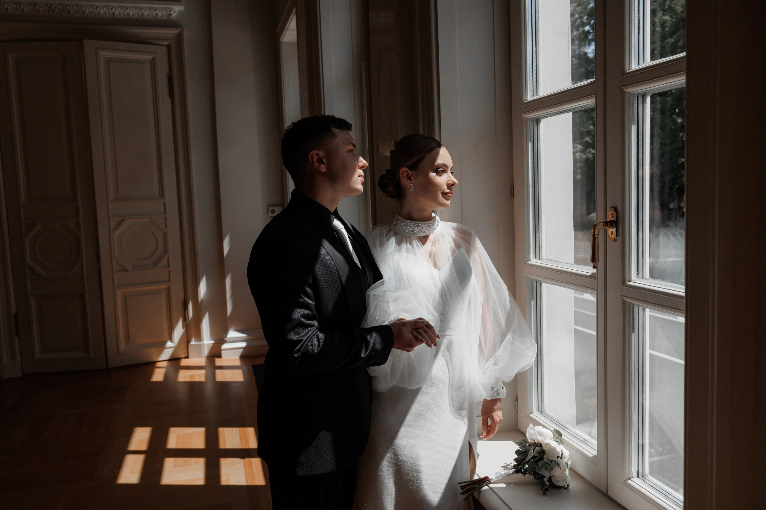 Анна и Сергей, Особняк Муравьевых-Апостолов, прогулка по ВДНХ, ресторан «Домик в саду». Свадебный и репортажный фотограф (Москва, Королев и другие)