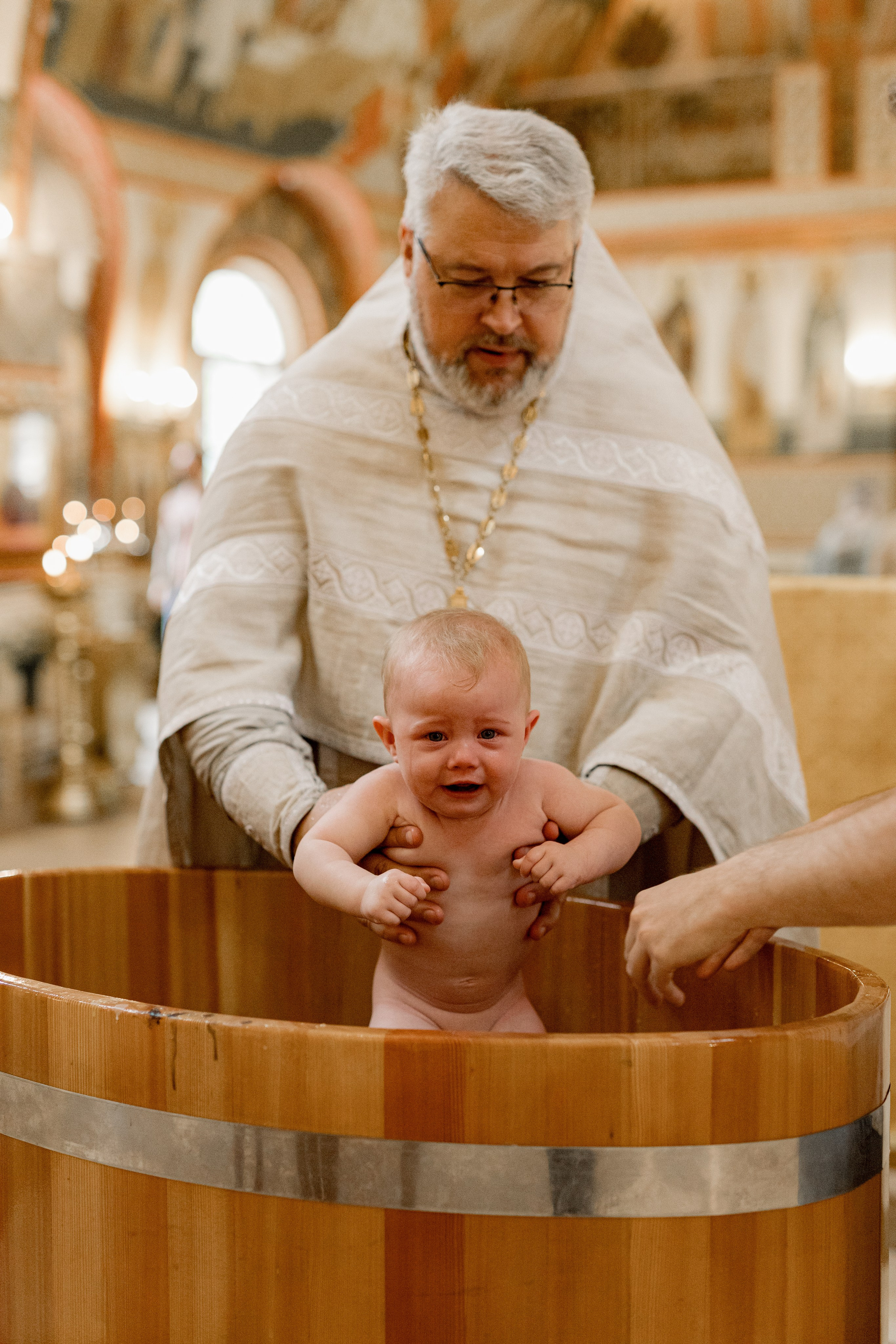 Таинство Крещения Веры. Фотограф новорождённых Newborn Москва