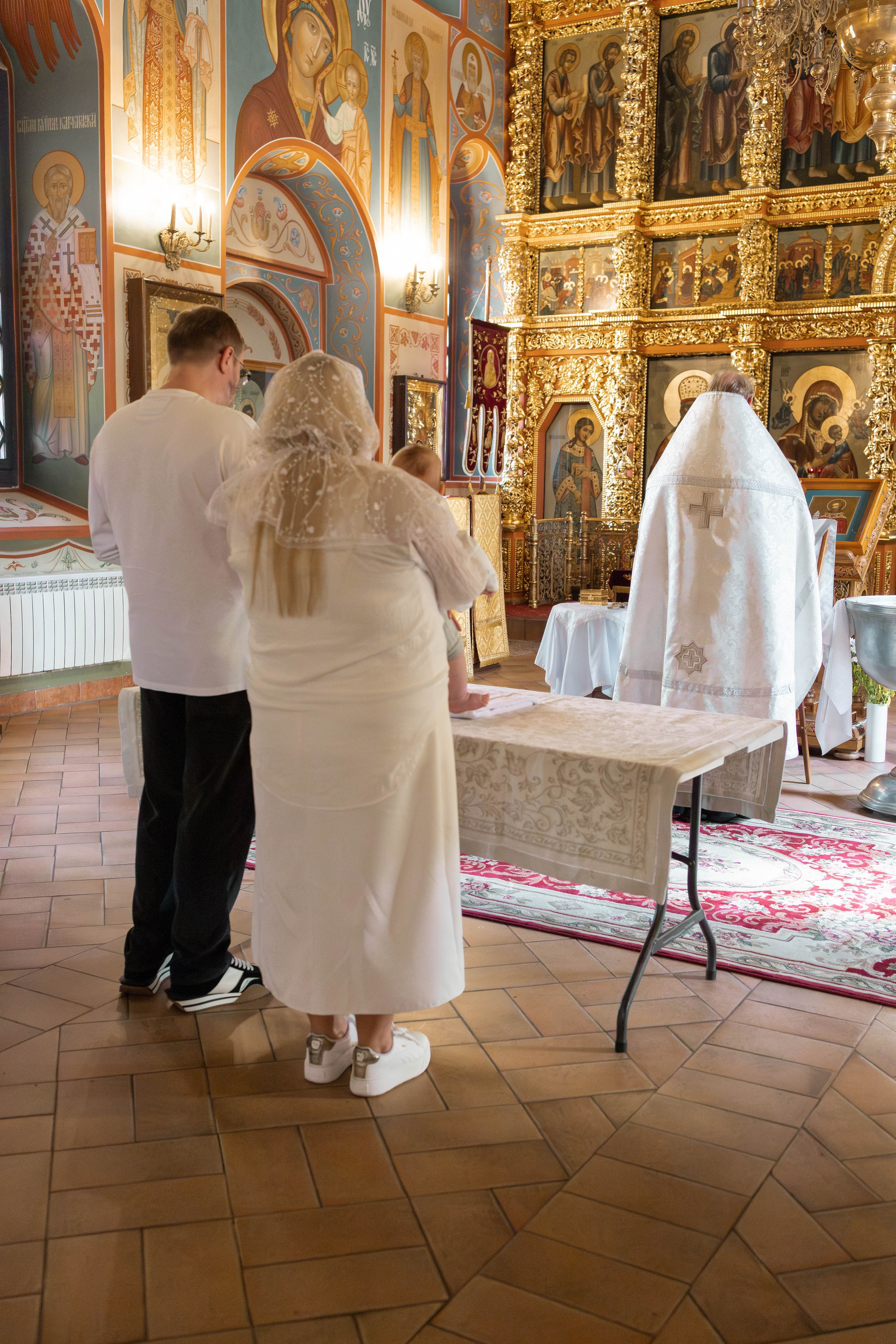 Таинство Крещения Евгения. Фотограф новорождённых Newborn Москва