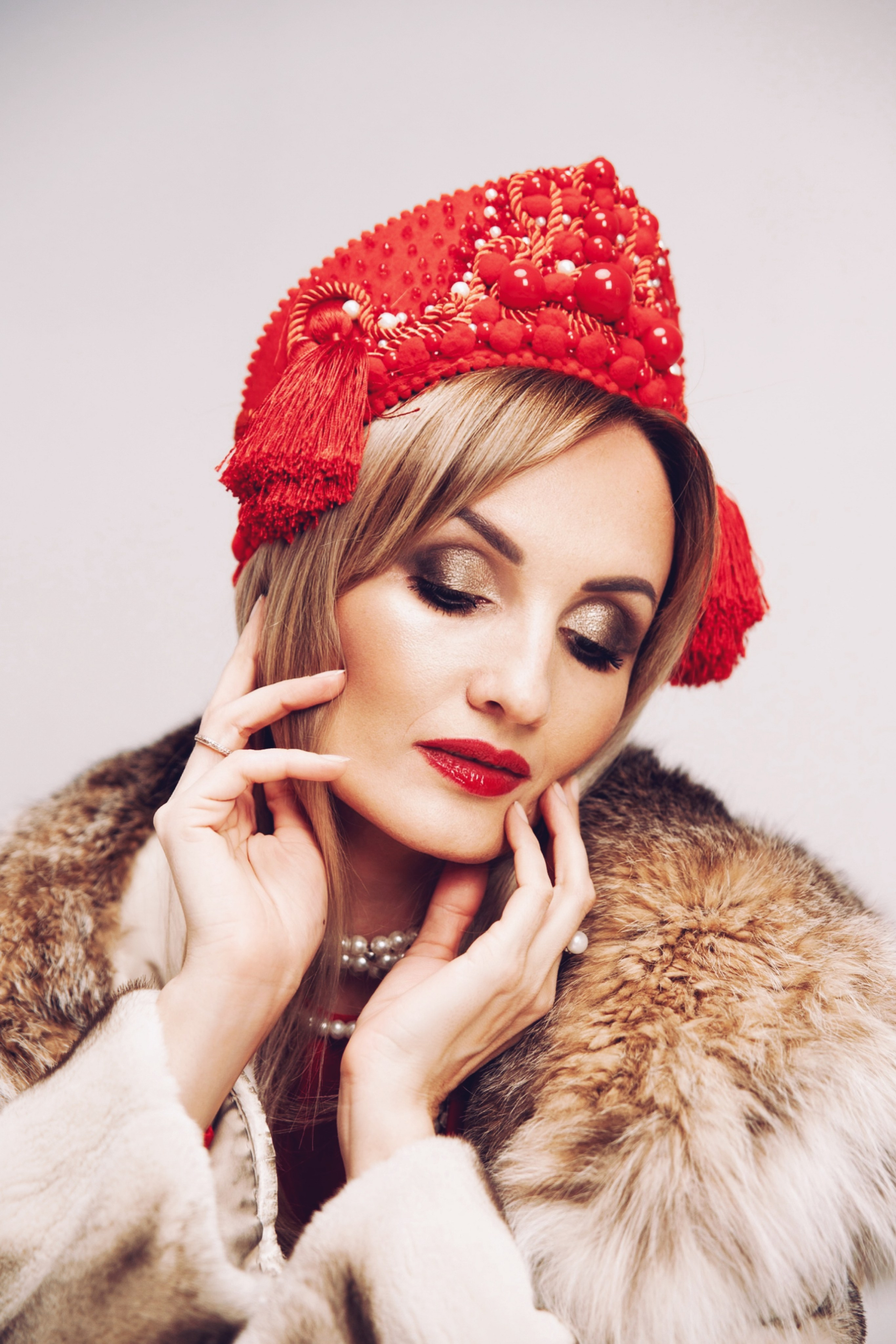 Женский портрет в студии. Портретный фотограф в Москве Наталия Комарова