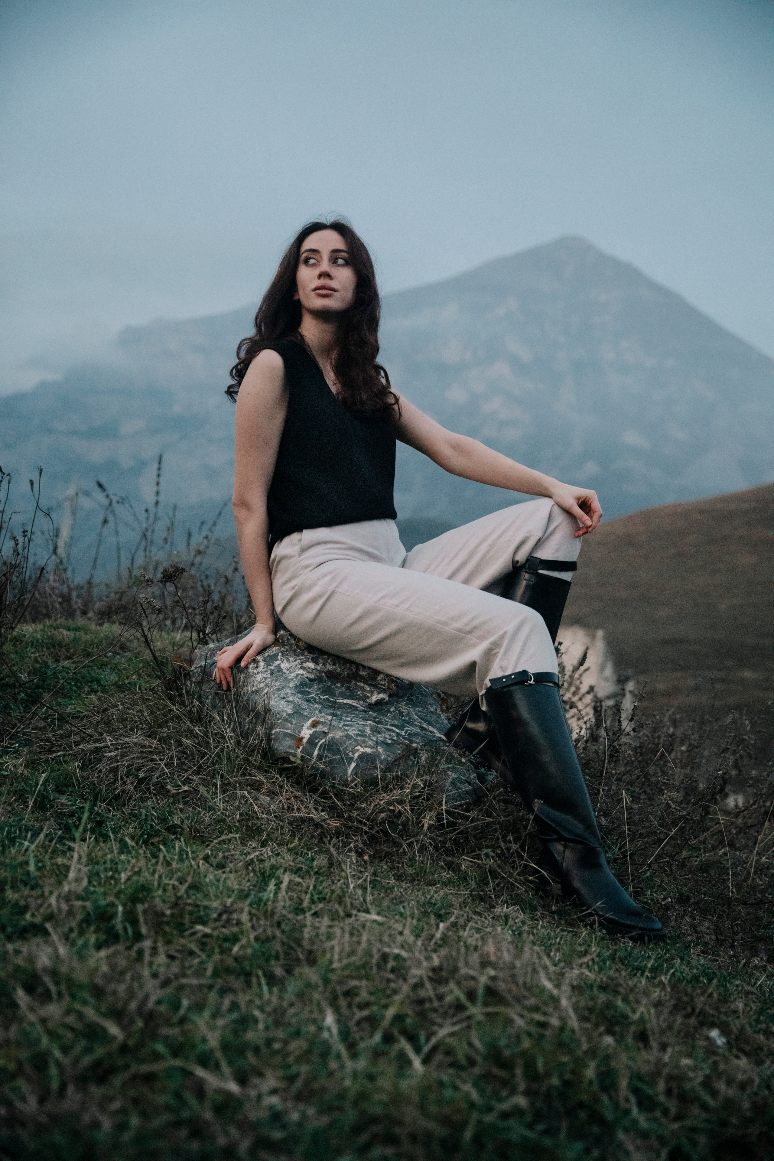 Фотосессия в горах, Северная Осетия, Алания, фотосессия с лошадью, фотосессия, Даргавс