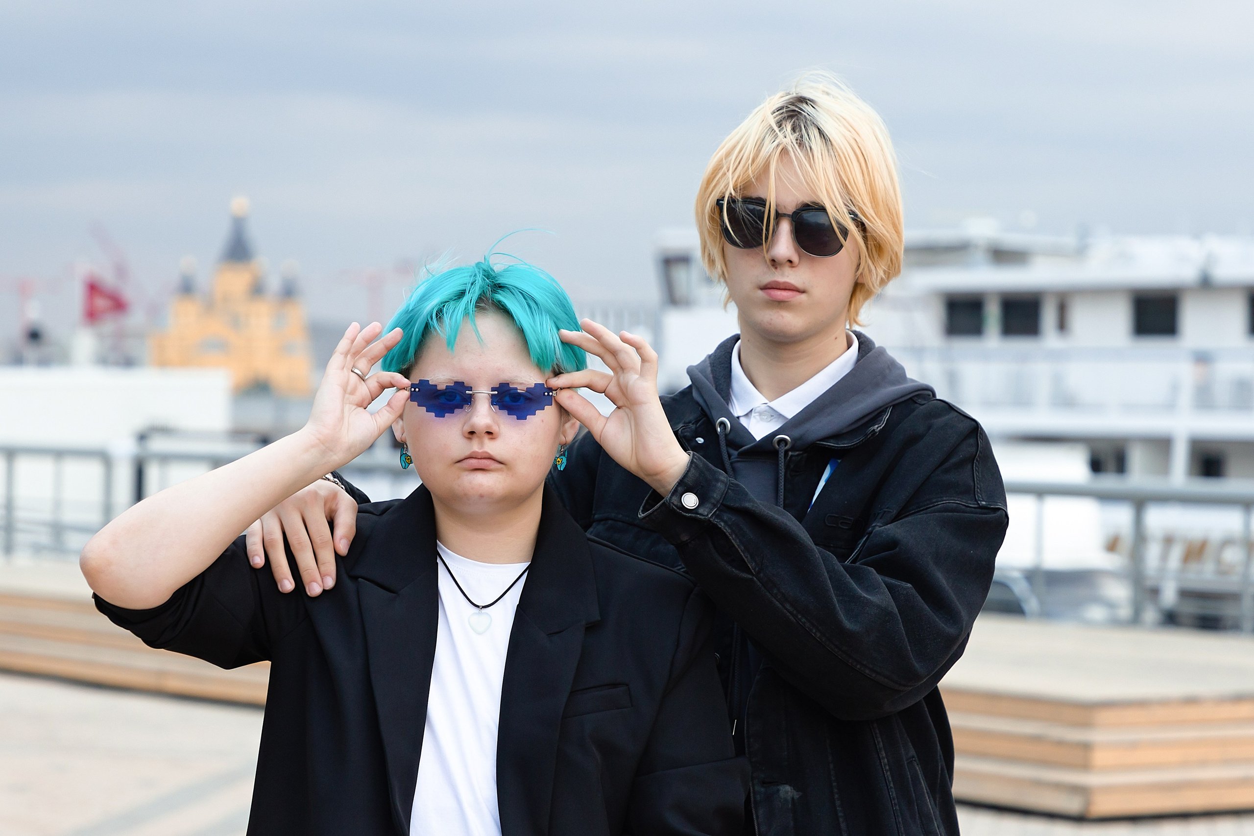 Съёмка в городе. Выпускные альбомы «Эврика» в Нижнем Новгороде