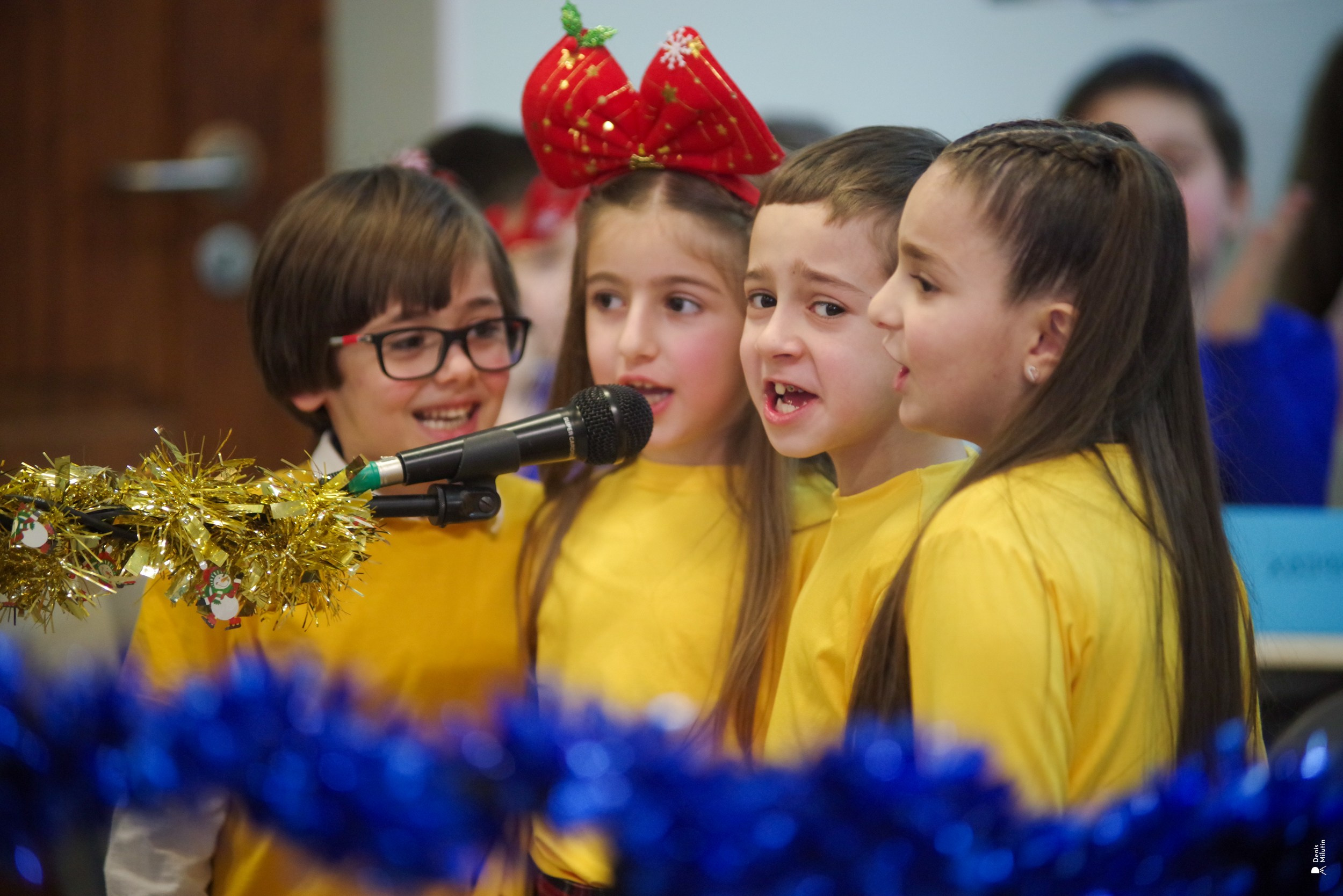 Викторина в школе. Портретный фотограф Денис Милютин