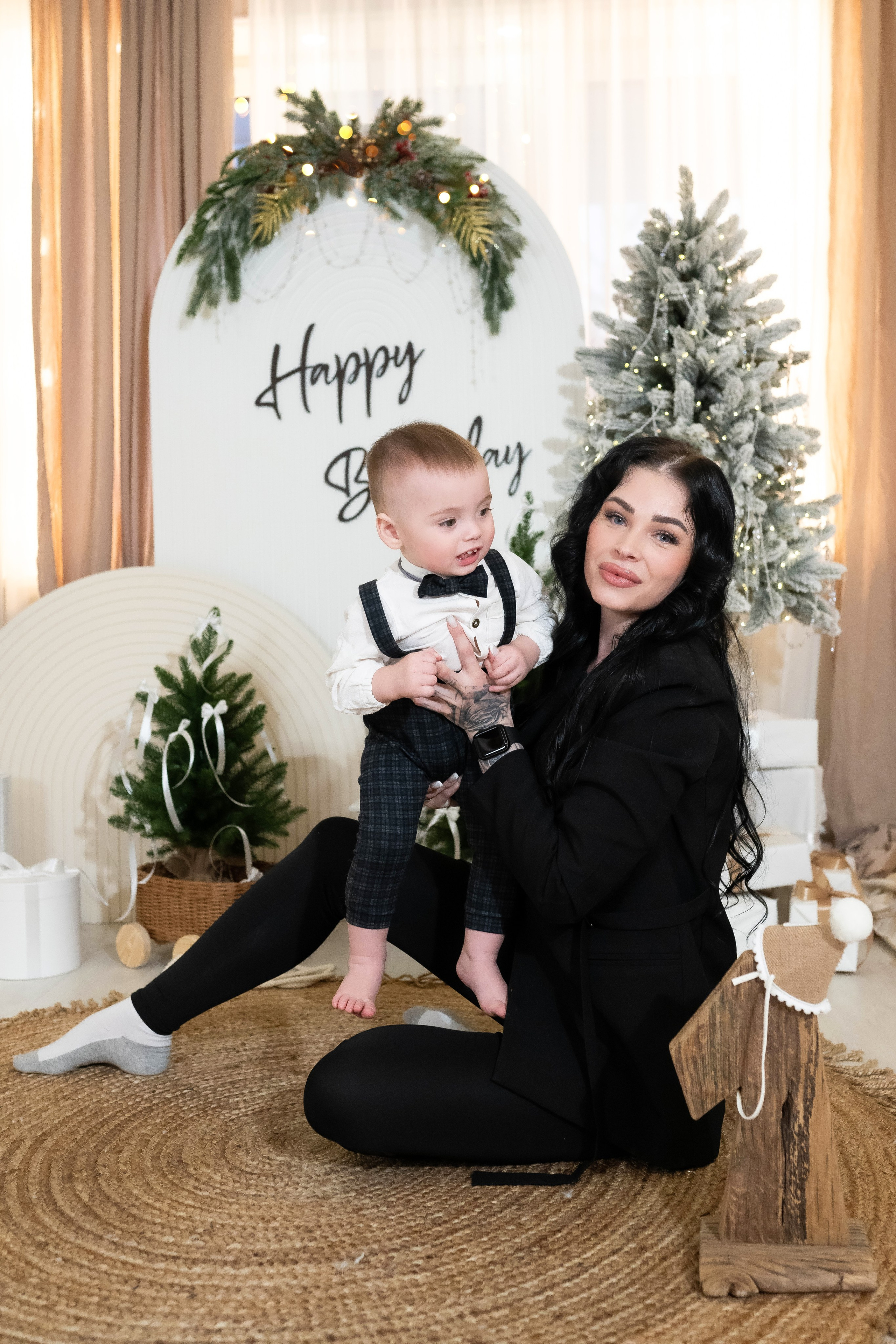 Мой Первый Годик. Роман. Семейный и детский фотограф в Красноярске Мила Черкасова