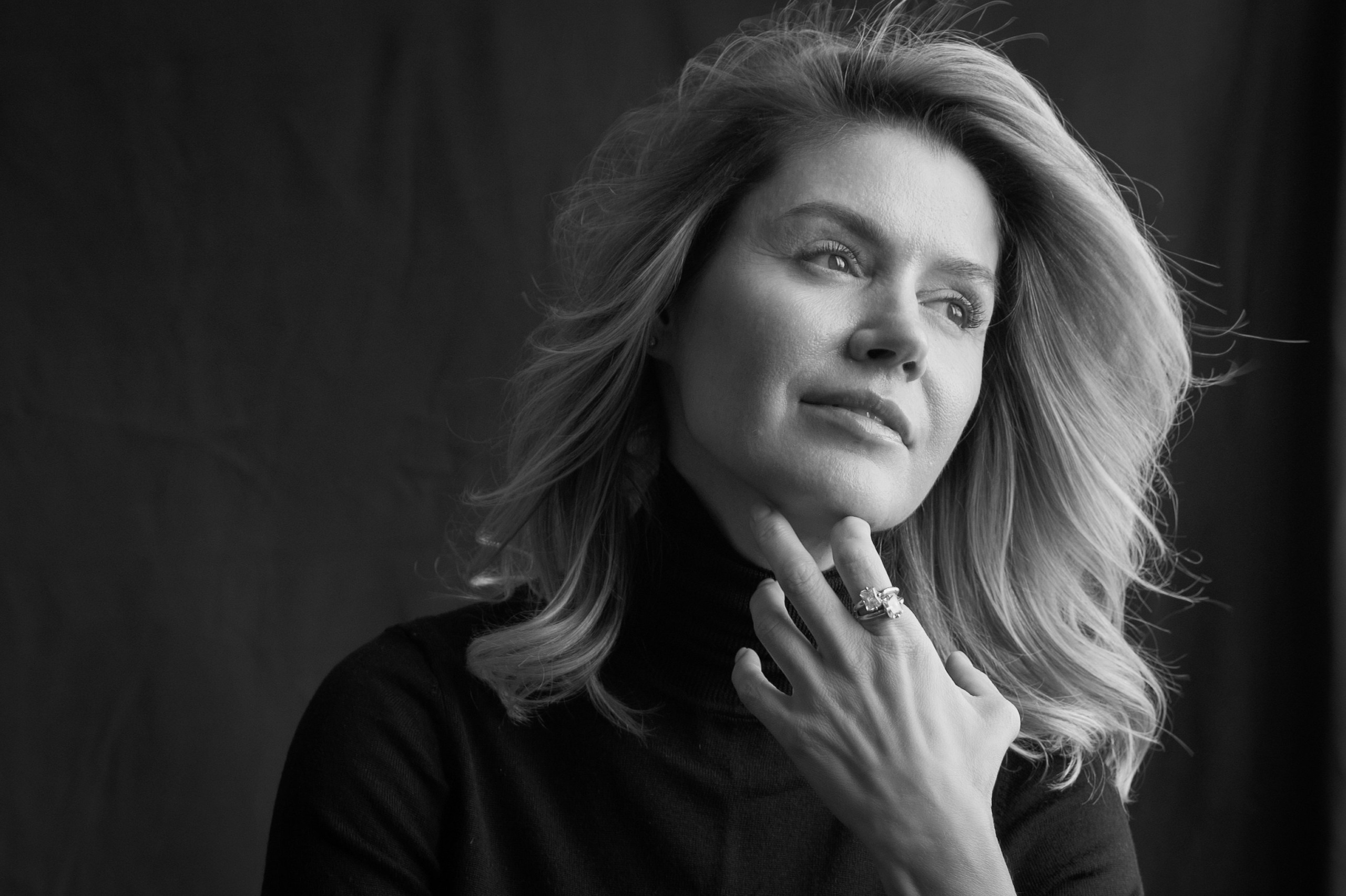 Черно-белая портретная фотосессия. Портретный фотограф в Москве Казьмина Олеся