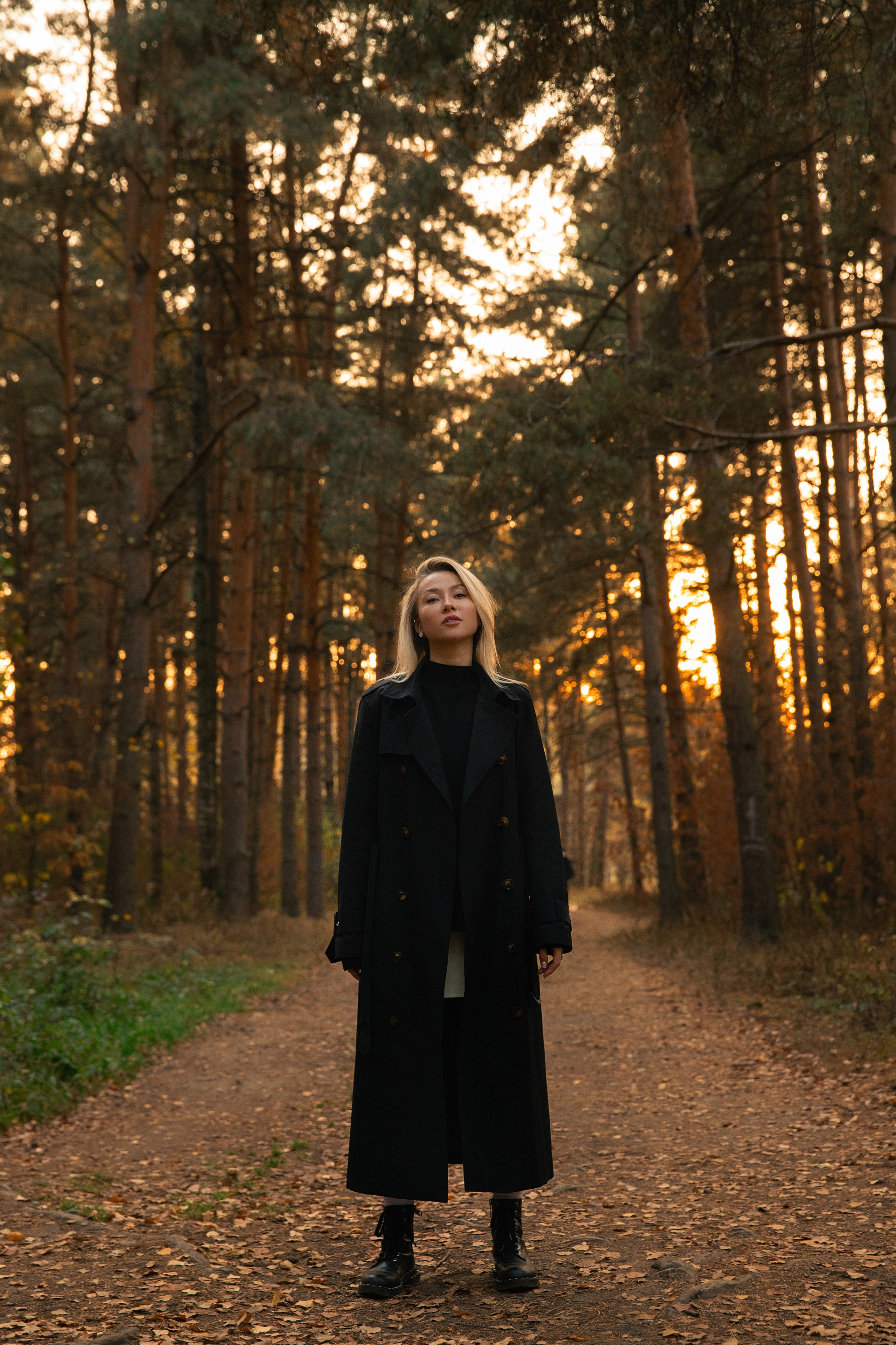 Машенька в лесу. Свадебный и портретный фотограф в Москве Мария Кравченко