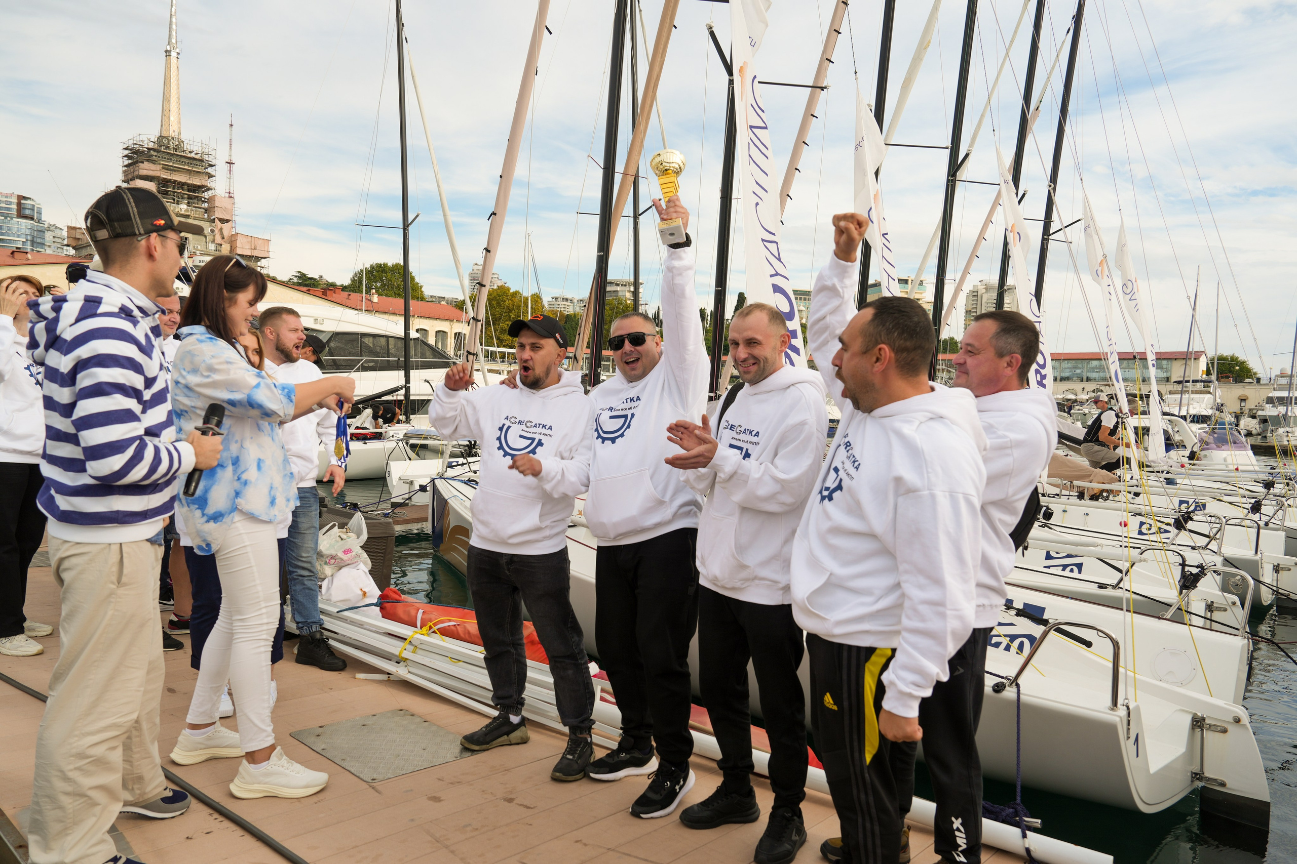 Яхтенная регата для компании Агрегатка. Репортажный фотограф в Красной Поляне и Сочи Павлюченко Екатерина