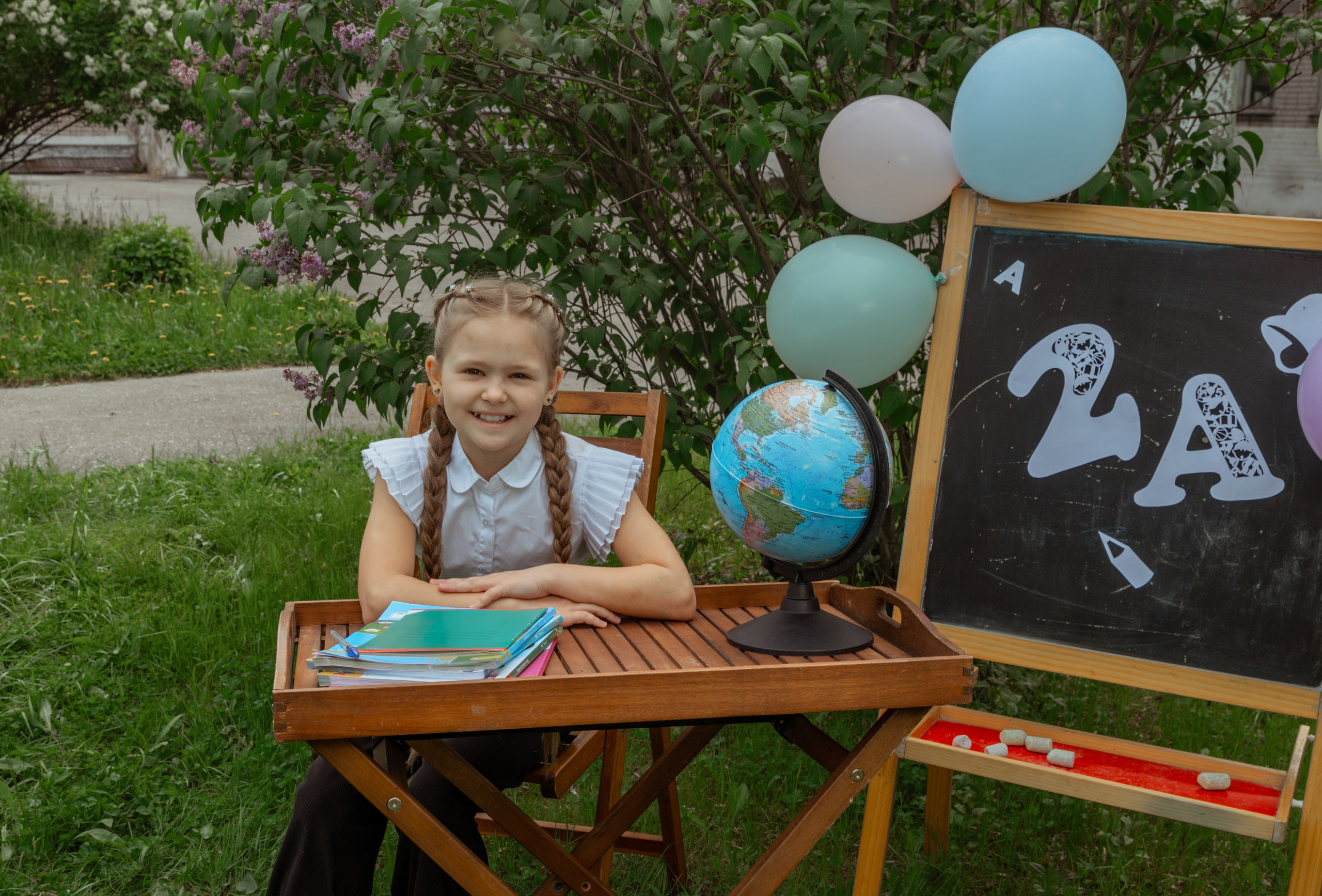 Школьная фотозона. Семейный и детский фотограф в Нижнем Новгороде