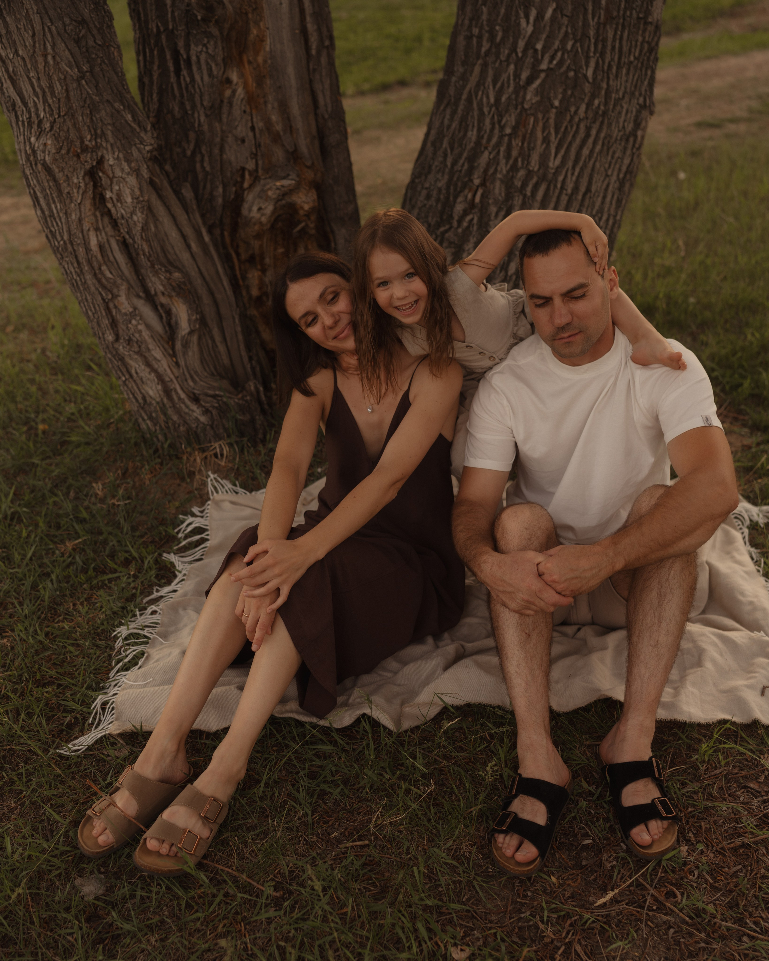 Лена, Артем и Янчик | с. Ленинское. Фотограф в Новосибирске Диана Ильиных