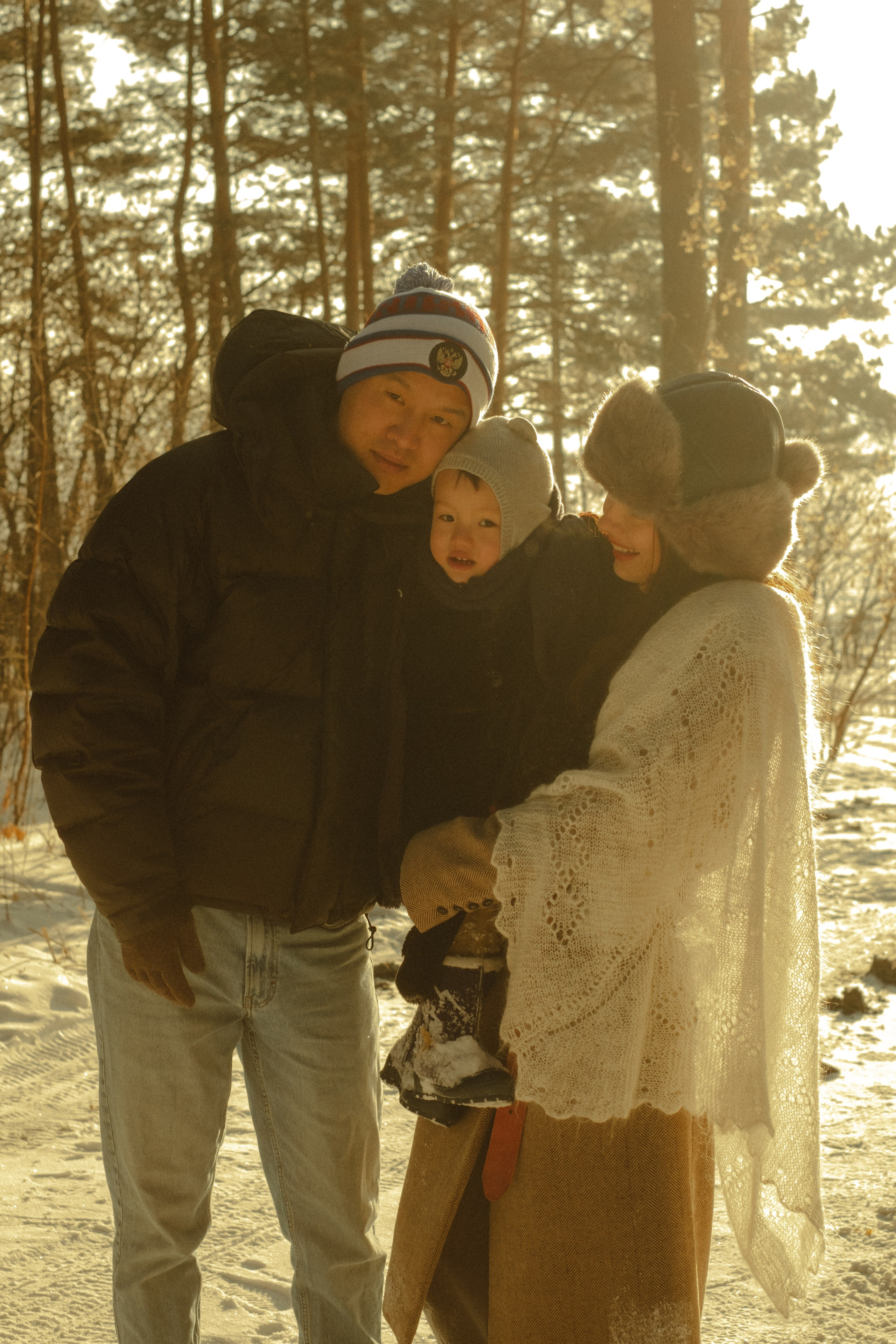 Ксюша, Том и Кирин | в стиле СССР. Фотограф в Новосибирске Диана Ильиных