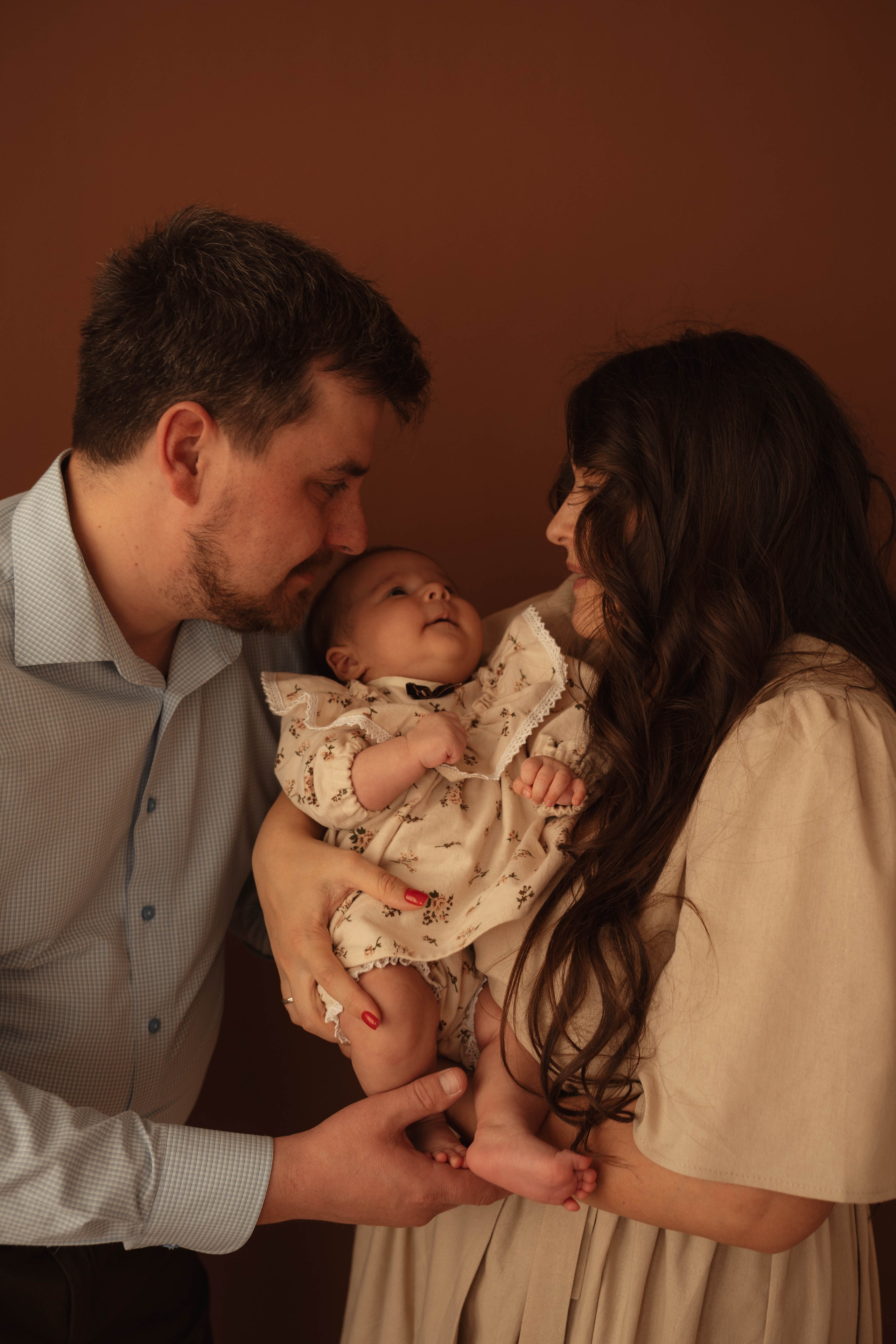 Аврора и ее семья. Фотограф в Новосибирске Диана Ильиных