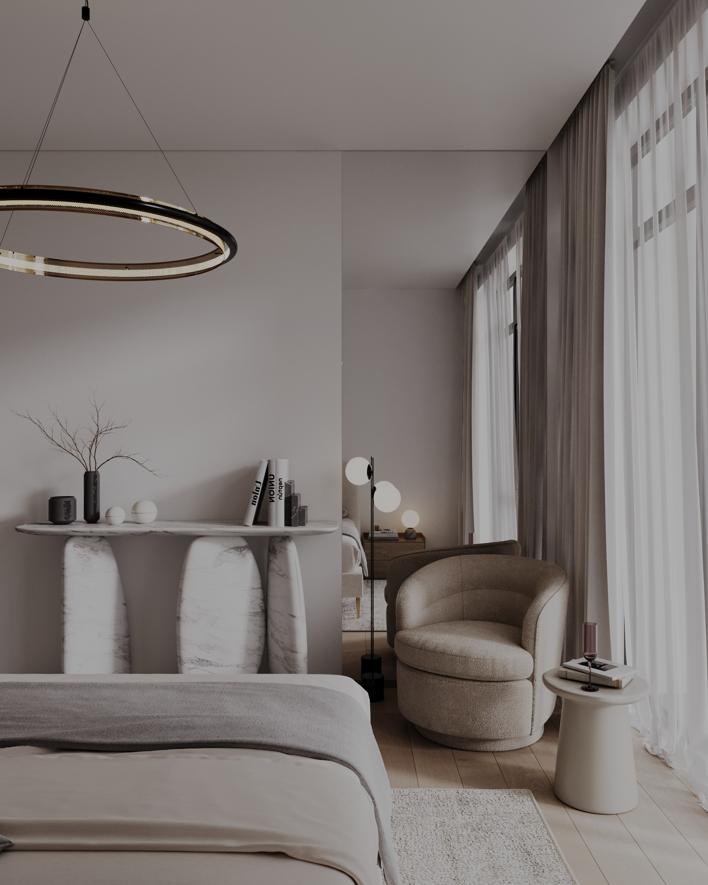 Интерьер квартиры. ОАЭ, Дубай. Главная