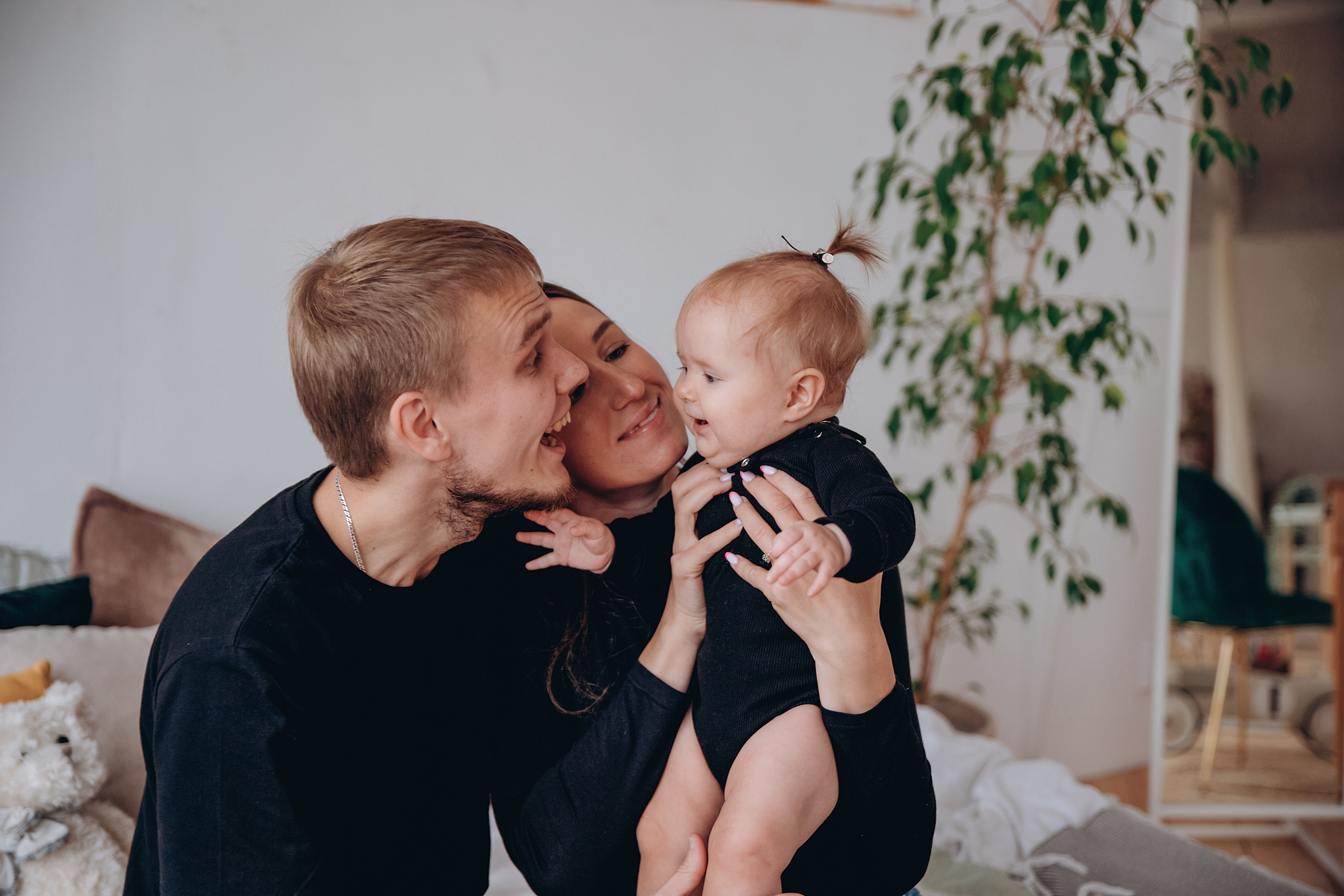 Фотосессия Иры, Паши и Валерии. Семейный фотограф Ярославль Екатерина Охлопкова