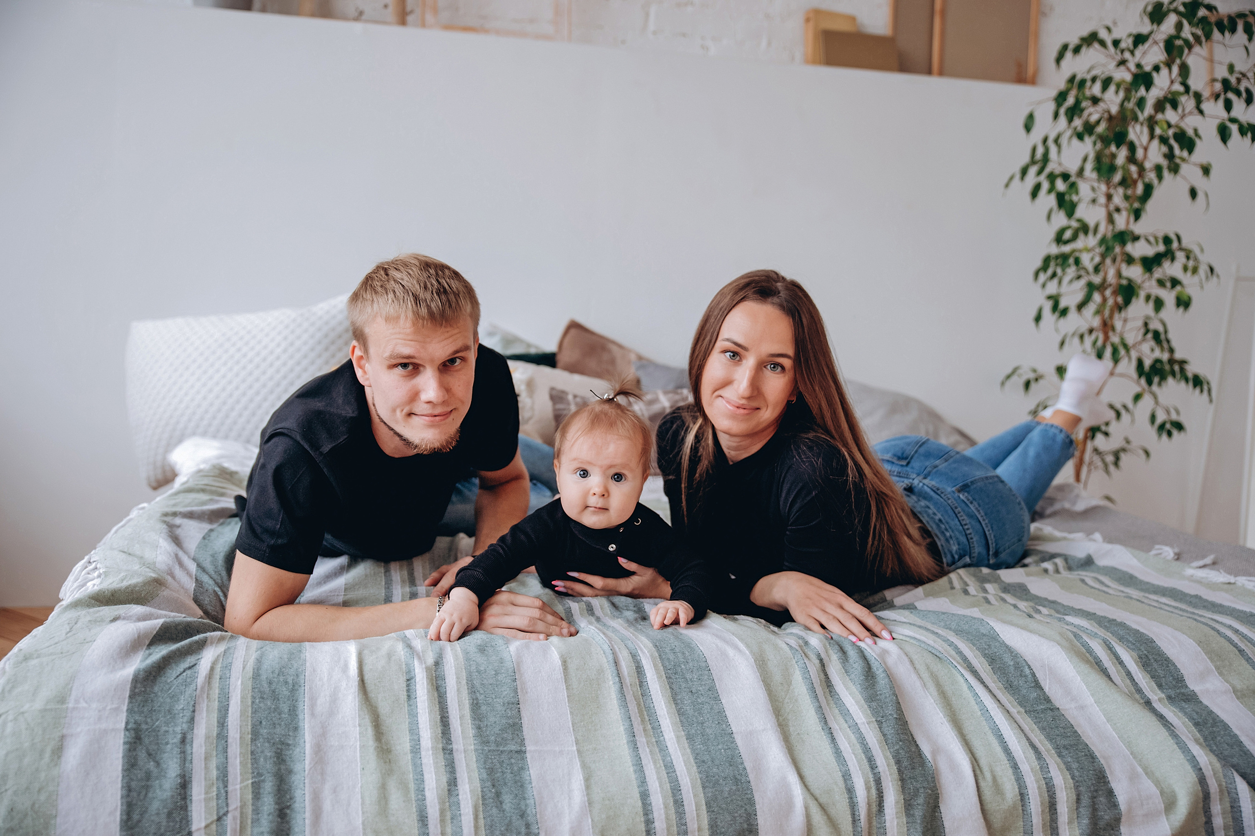 Фотосессия Иры, Паши и Валерии. Семейный фотограф Ярославль Екатерина Охлопкова