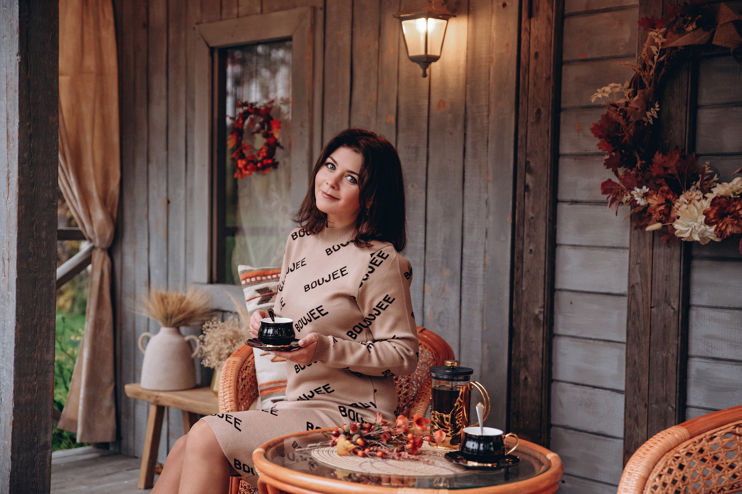 Осенняя фотосессия Виктории, Максима и Макара. Семейный фотограф Ярославль Екатерина Охлопкова