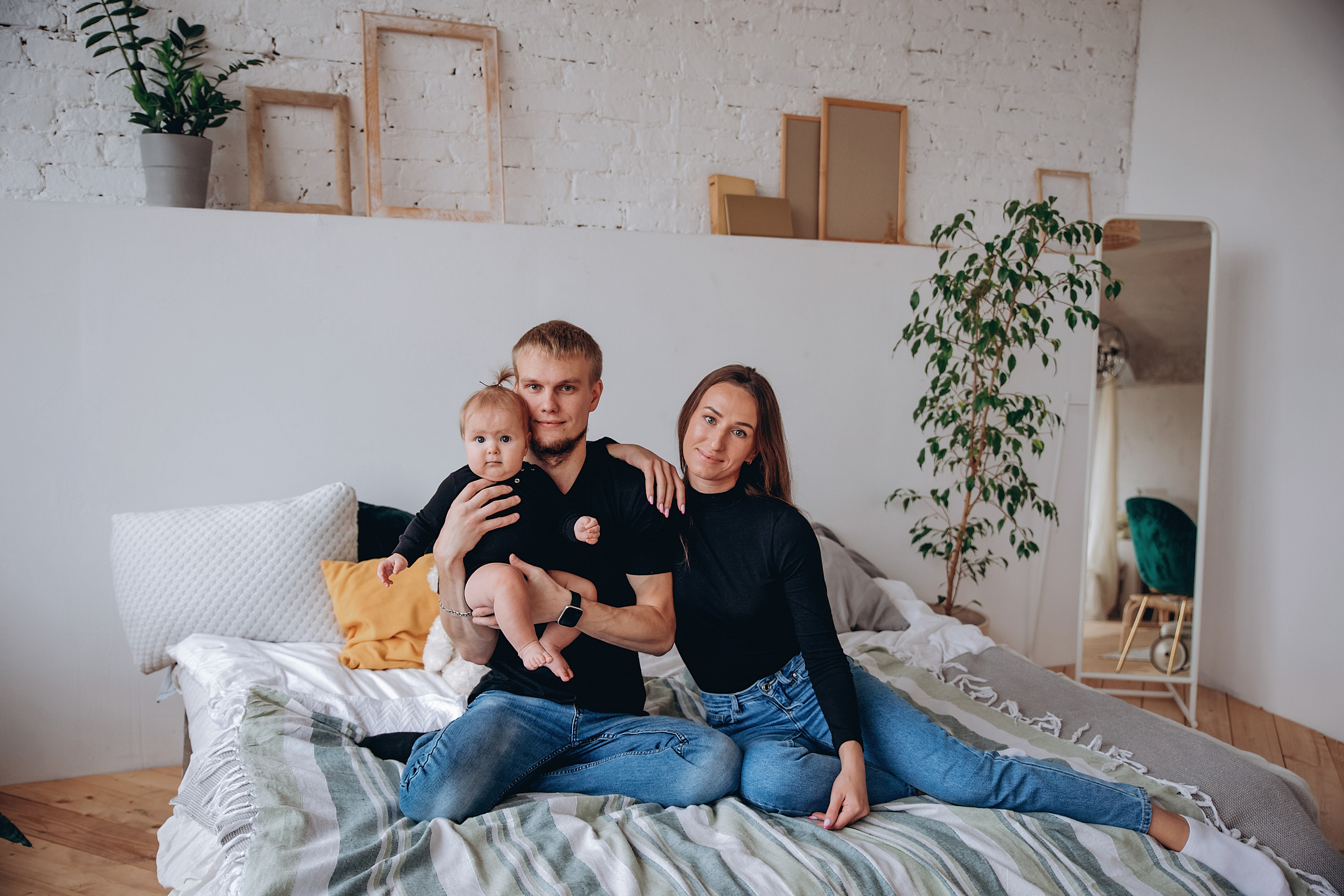 Фотосессия Иры, Паши и Валерии. Семейный фотограф Ярославль Екатерина Охлопкова