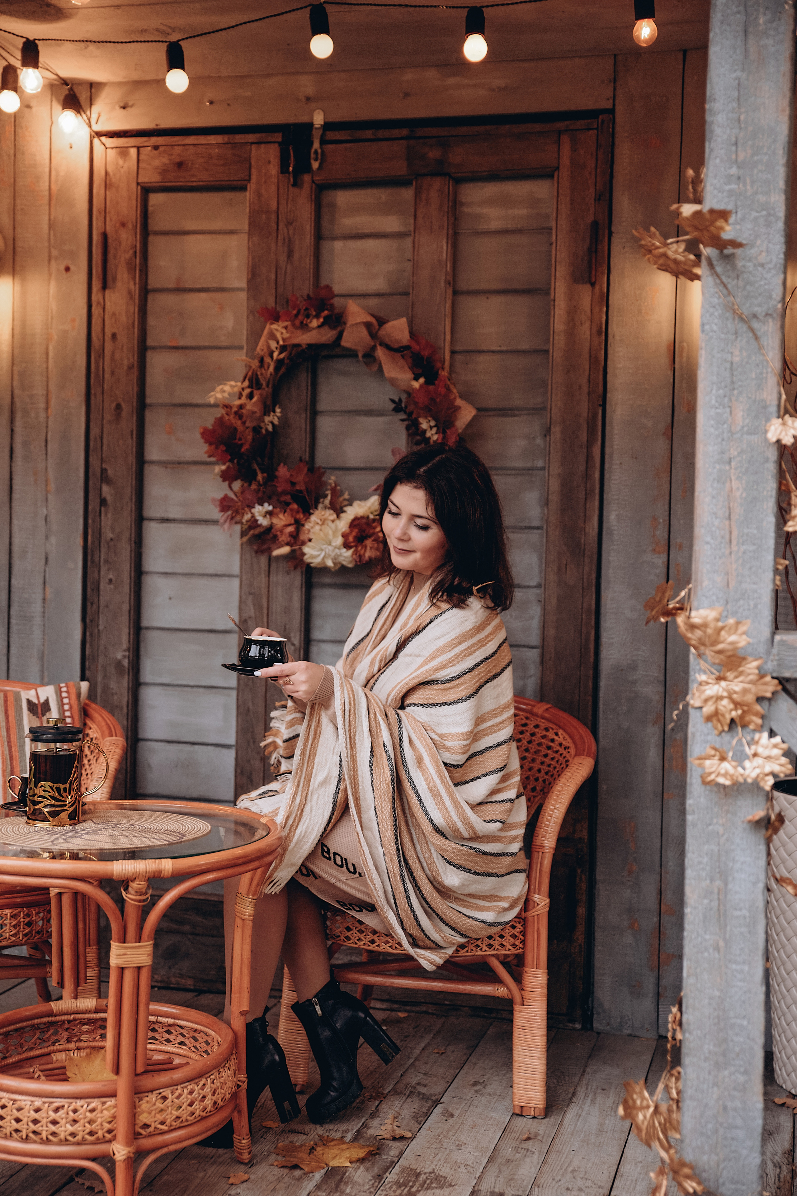 Осенняя фотосессия Виктории, Максима и Макара. Семейный фотограф Ярославль Екатерина Охлопкова