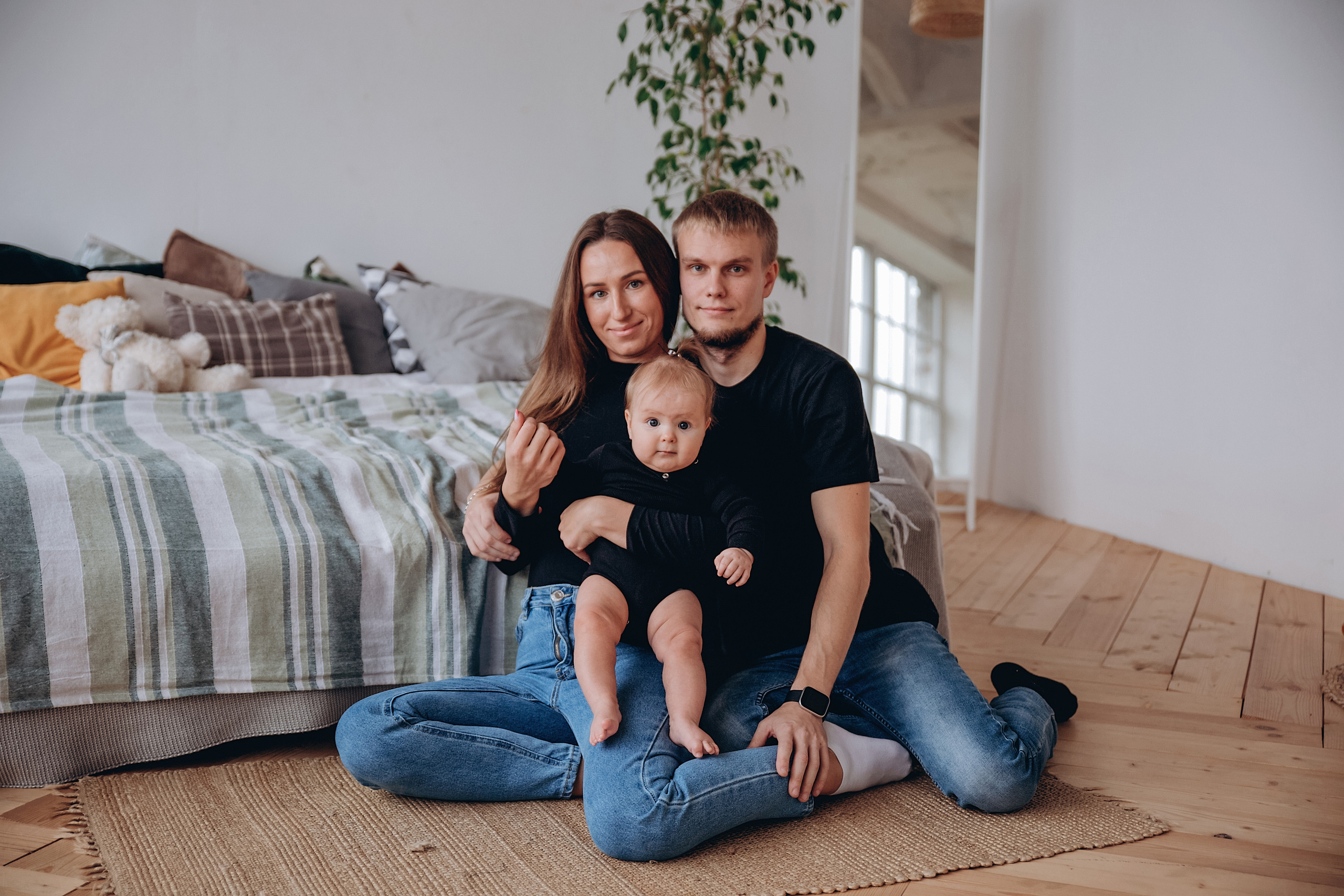 Фотосессия Иры, Паши и Валерии. Семейный фотограф Ярославль Екатерина Охлопкова