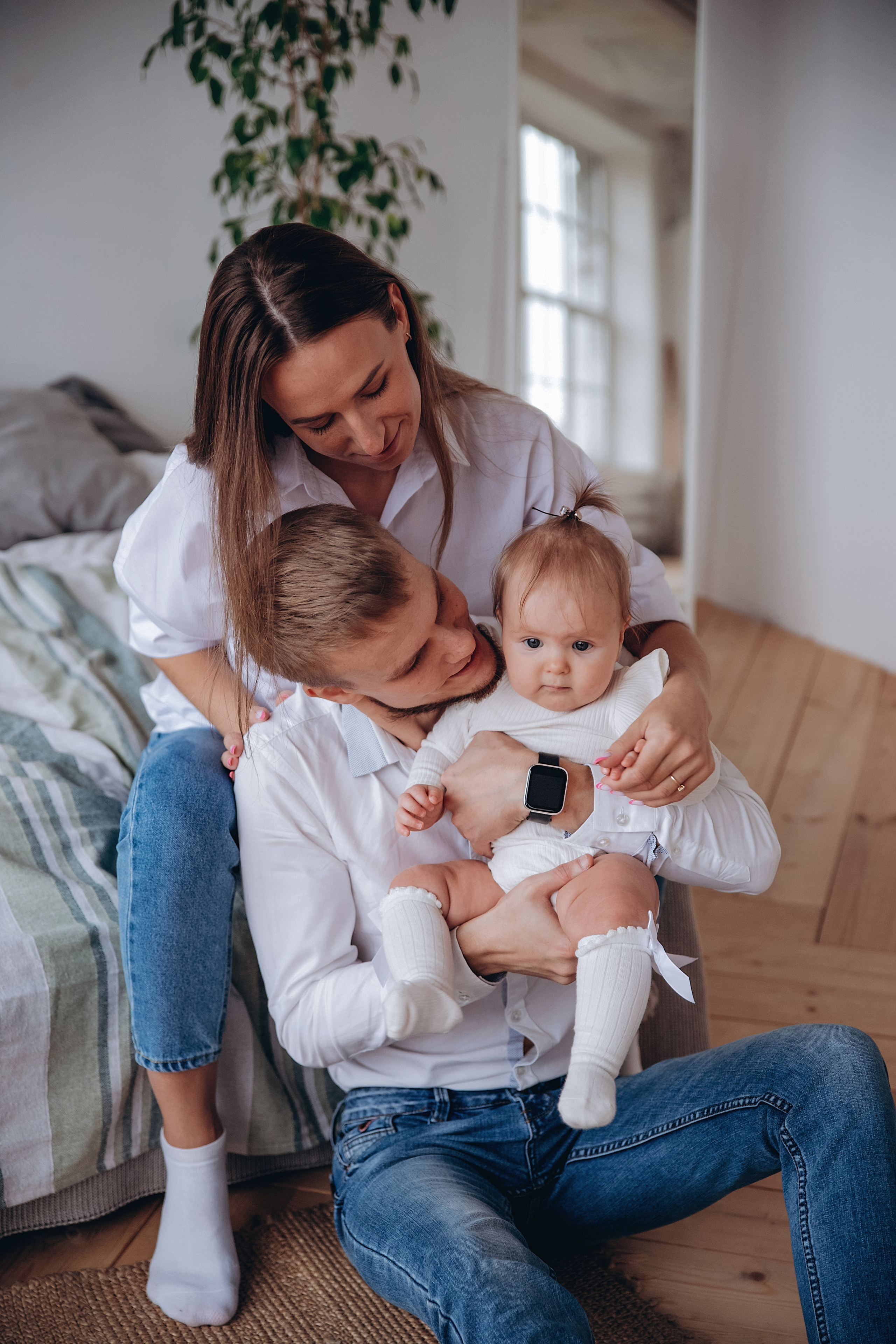 Фотосессия Иры, Паши и Валерии. Семейный фотограф Ярославль Екатерина Охлопкова