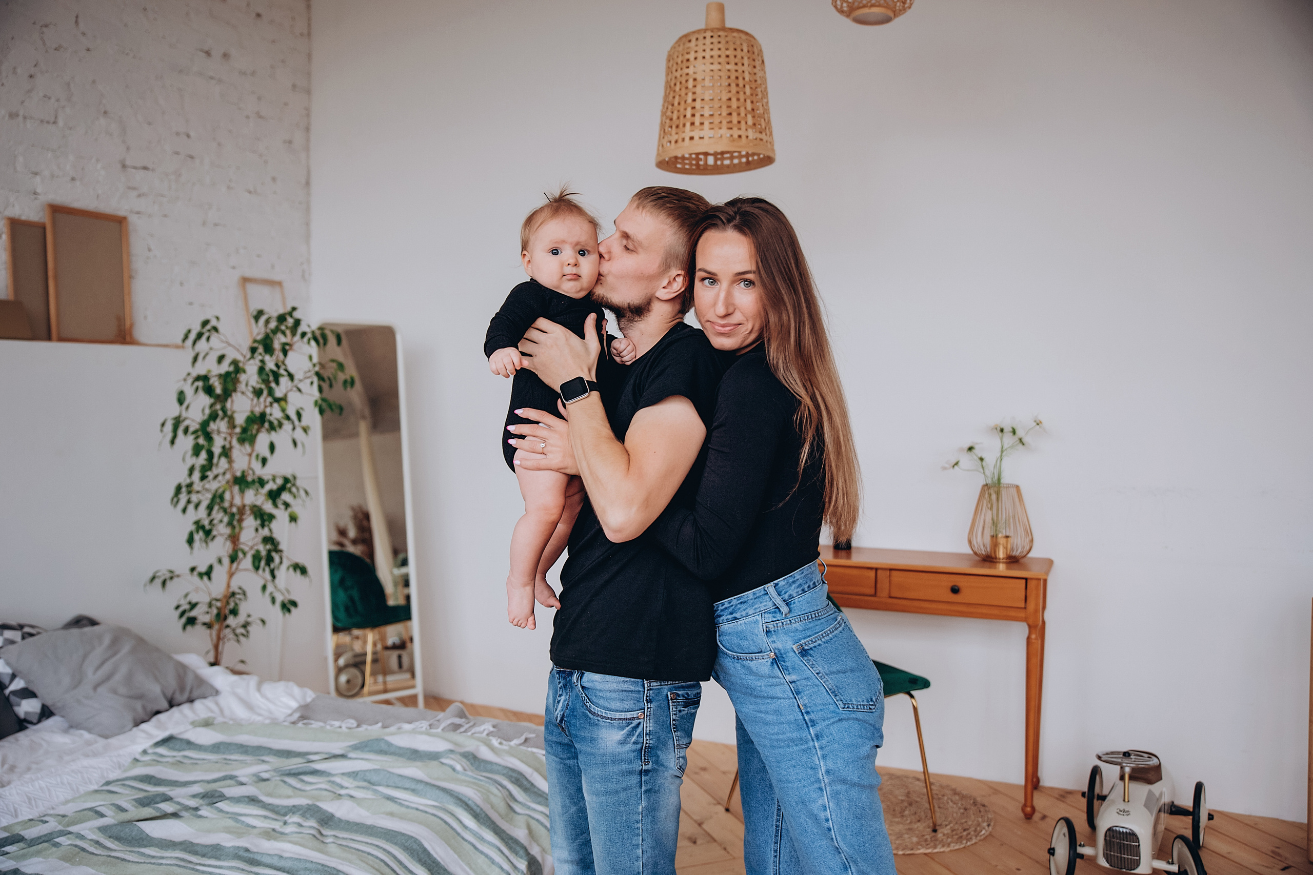 Фотосессия Иры, Паши и Валерии. Семейный фотограф Ярославль Екатерина Охлопкова